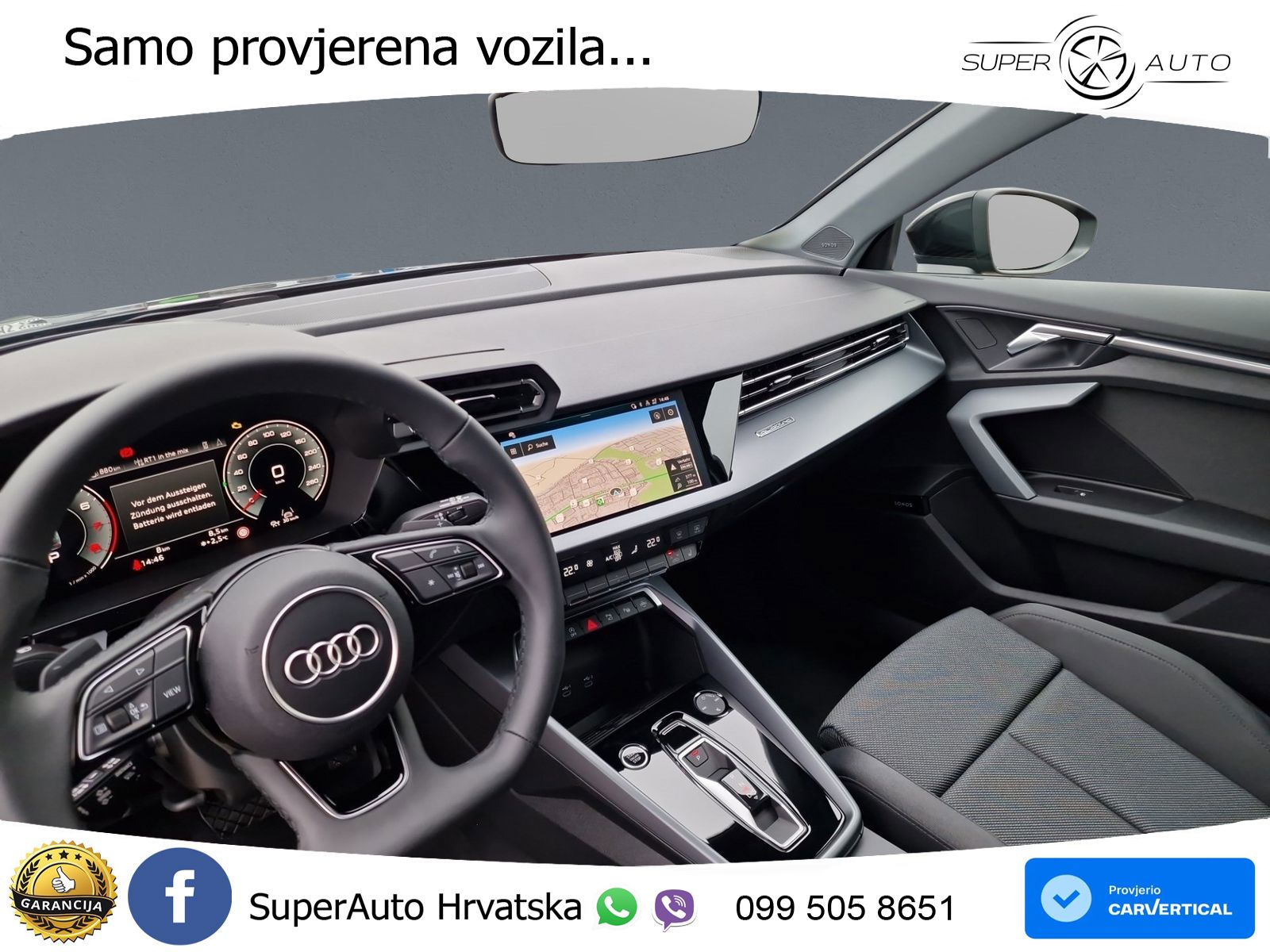 Audi A3 Sportback 40 TFSI (204 KS) quattro S tronic S line LED+GR SJED+ACC