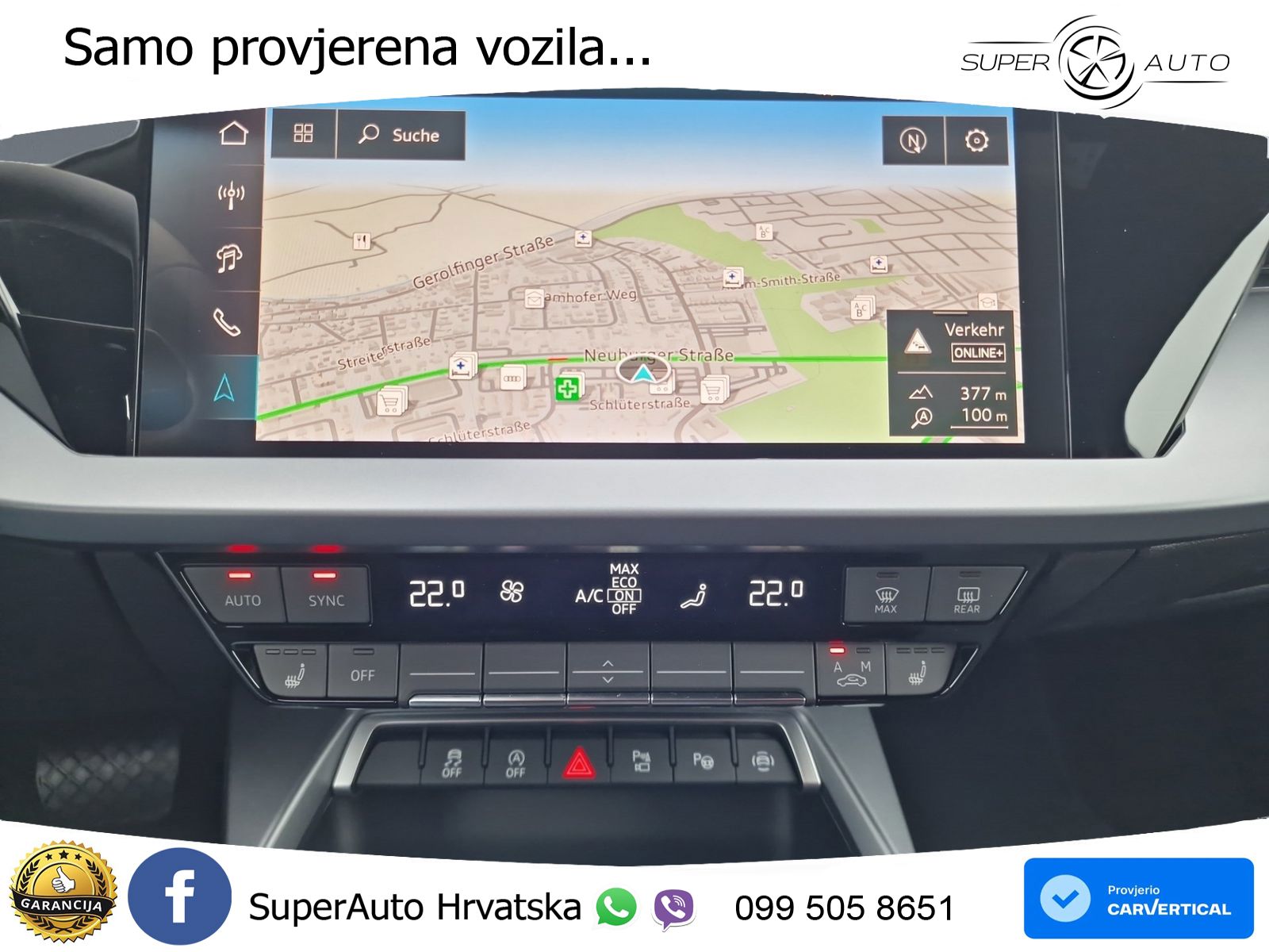 Audi A3 Sportback 40 TFSI (204 KS) quattro S tronic S line LED+GR SJED+ACC