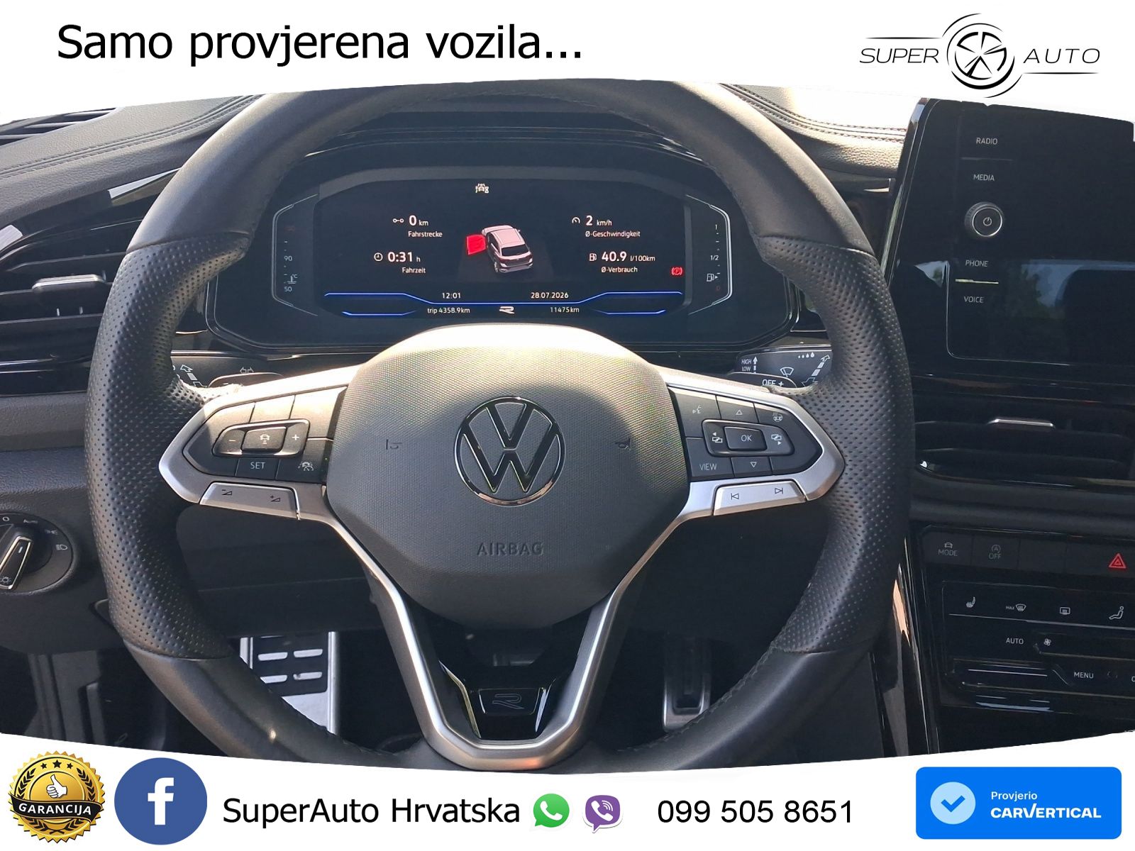 Volkswagen T-Roc I 1.5 TSI (150 KS) DSG LED+GR SJED+ACC
