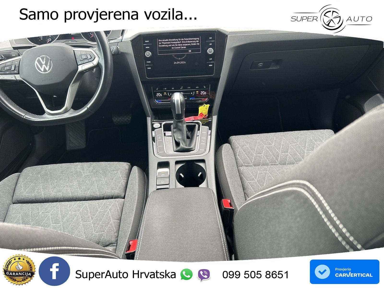 Volkswagen Passat Variant 2.0 TDI (150 KS) DSG Business LED+GR SJED+ACC