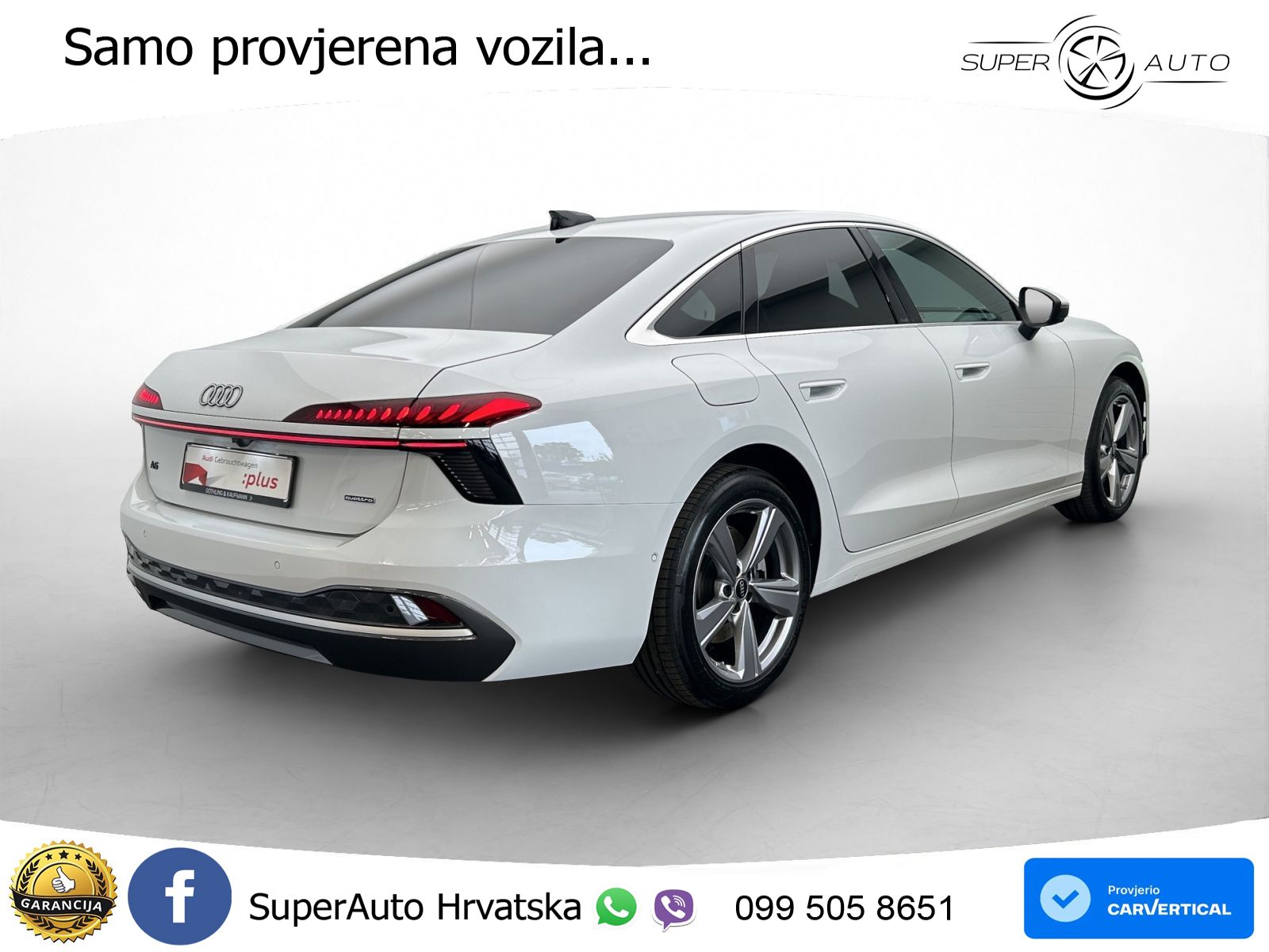 Audi A6 2.0 TDI (204 KS) quattro S tronic S line LED+GR SJED+ACC