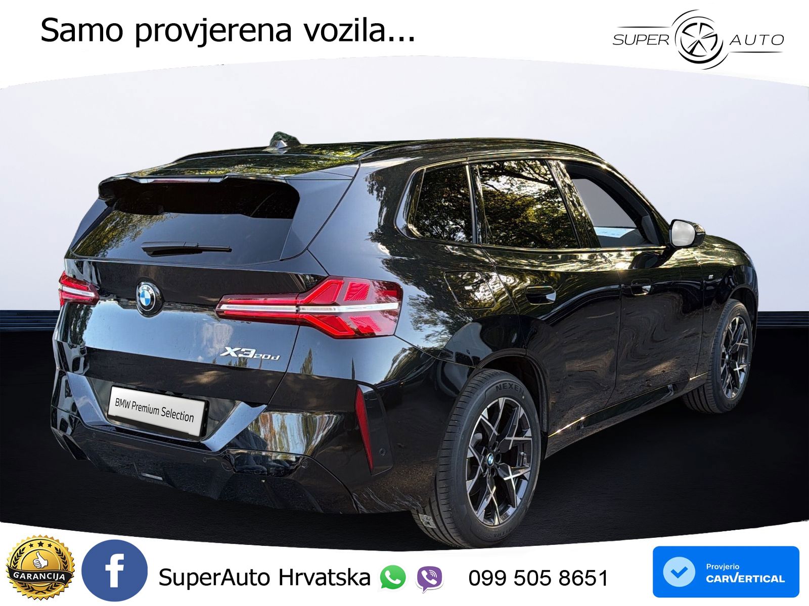 BMW X3 20d xDrive Steptronic M Sport LED+GR SJED+ACC