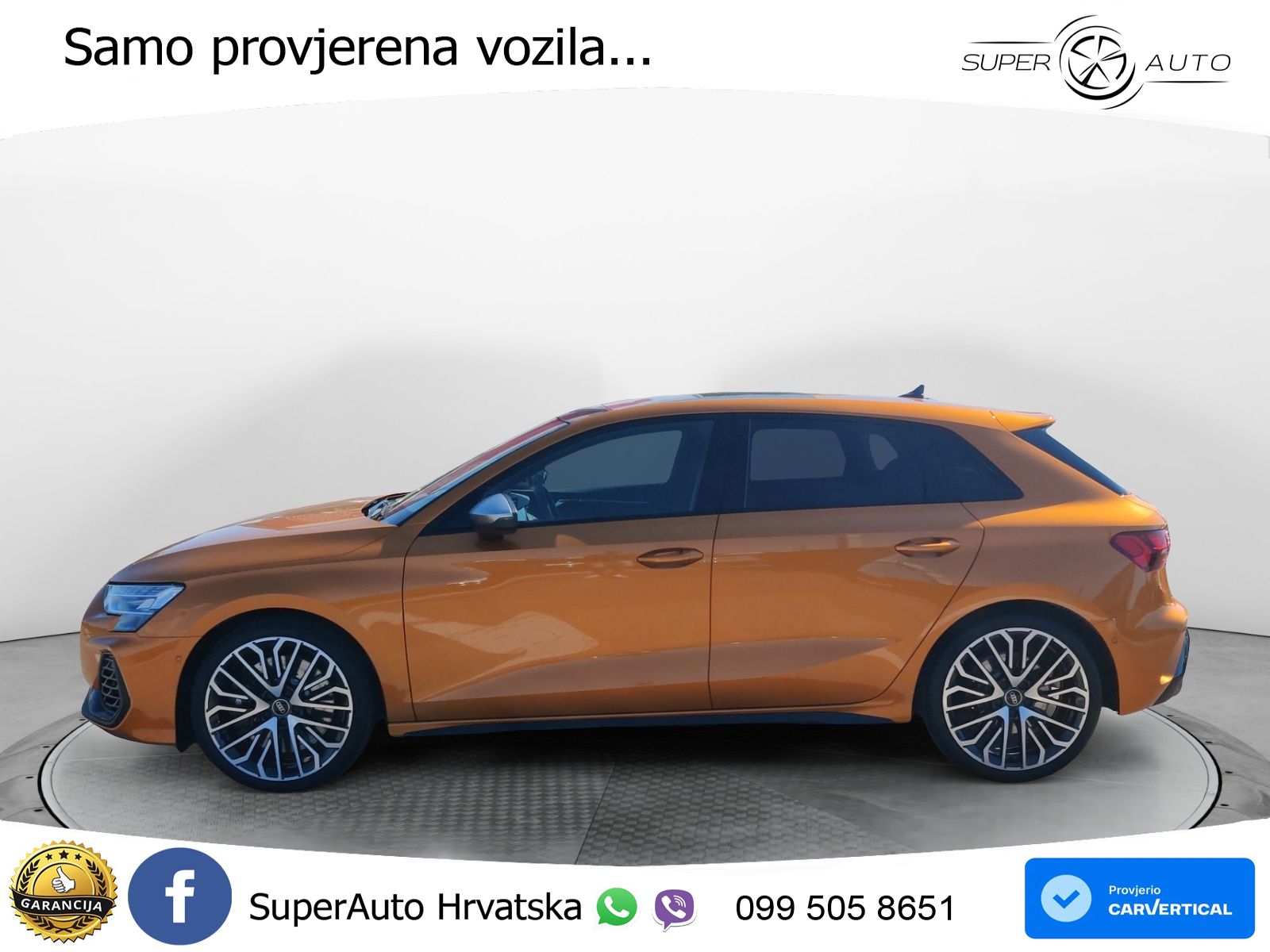 Audi S3 2.0 TFSI (333 KS) quattro S tronic MATRIX+GR SJED+KAM