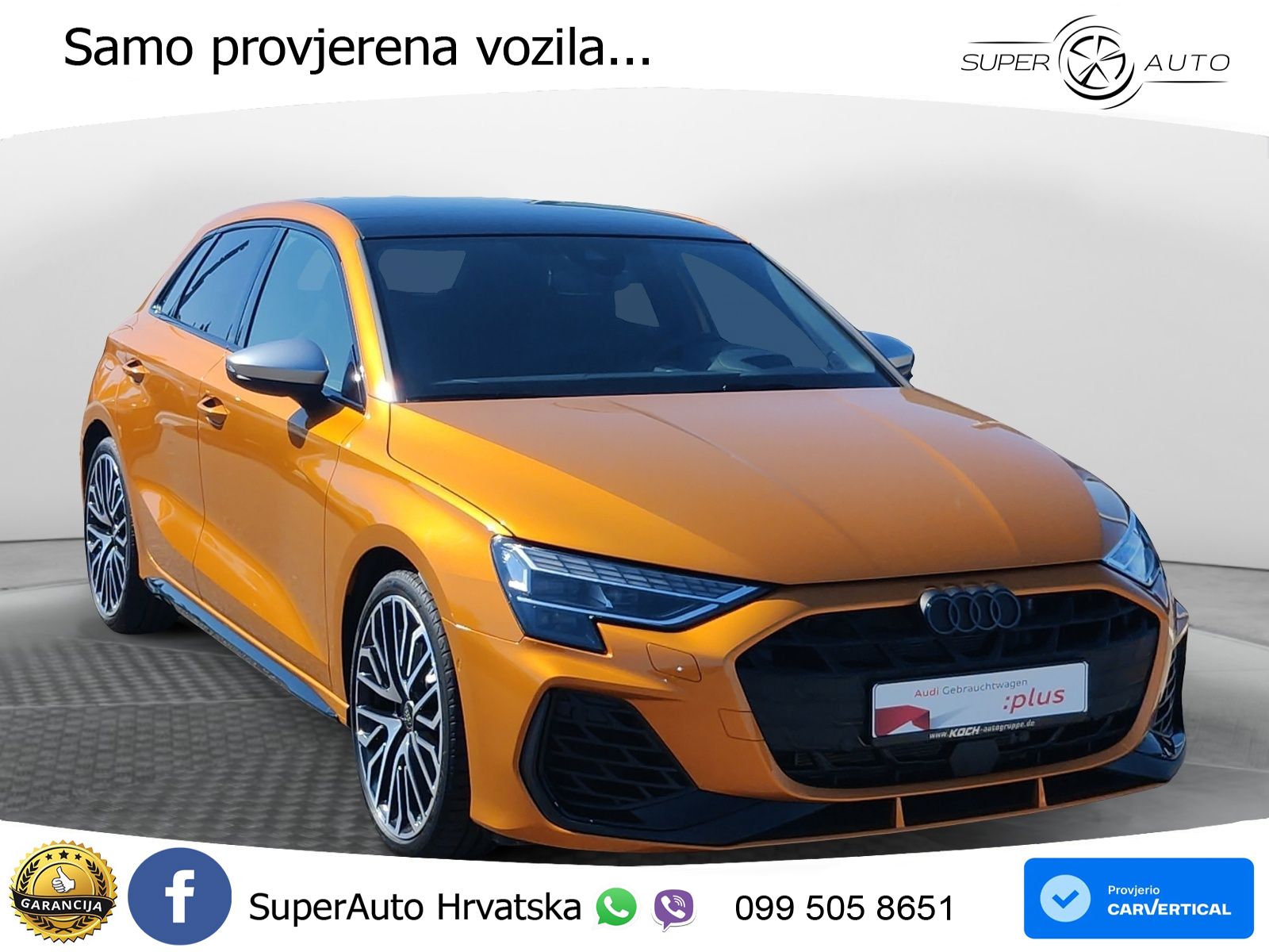 Audi S3 2.0 TFSI (333 KS) quattro S tronic MATRIX+GR SJED+KAM
