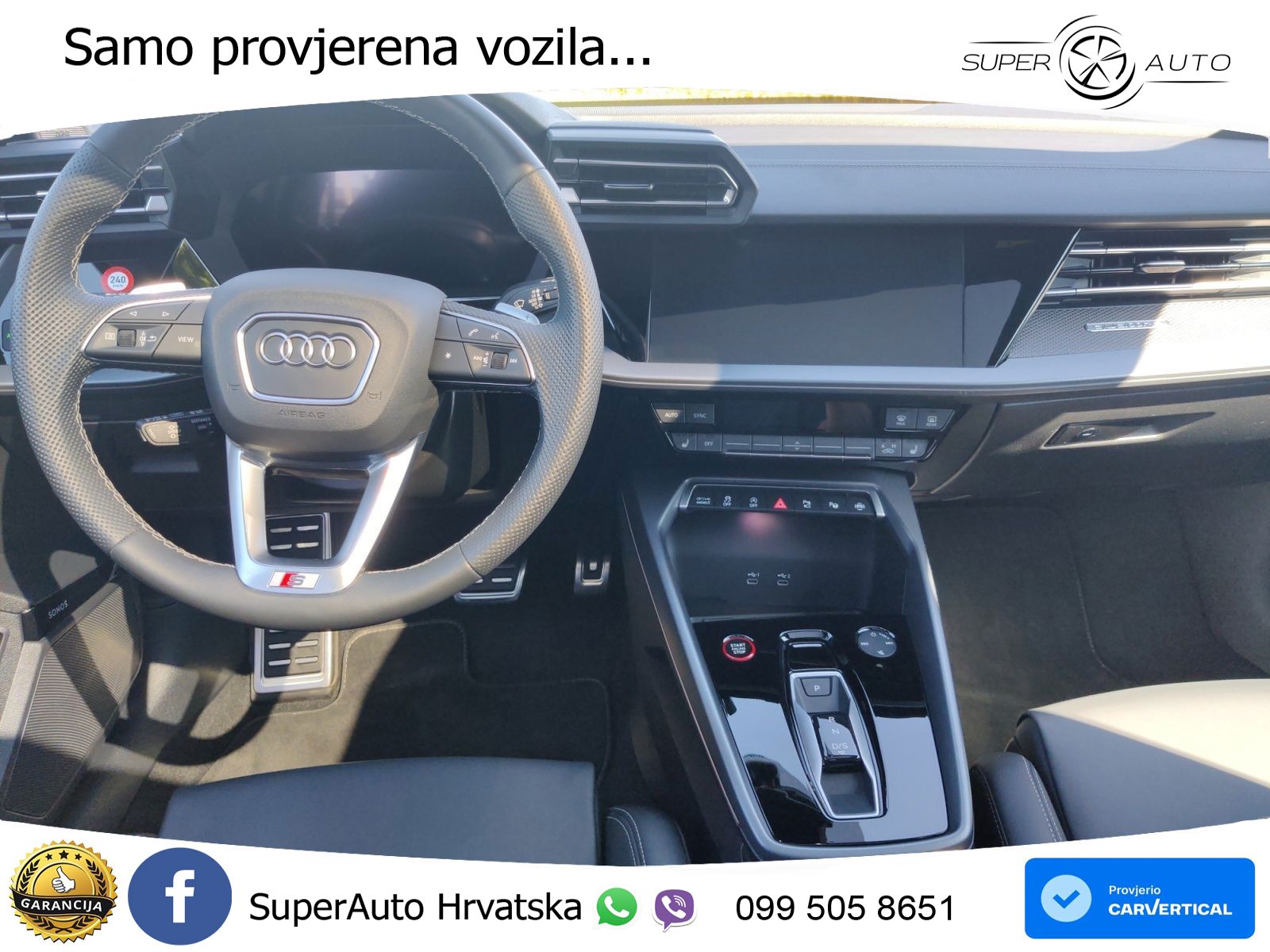 Audi S3 2.0 TFSI (333 KS) quattro S tronic MATRIX+GR SJED+KAM