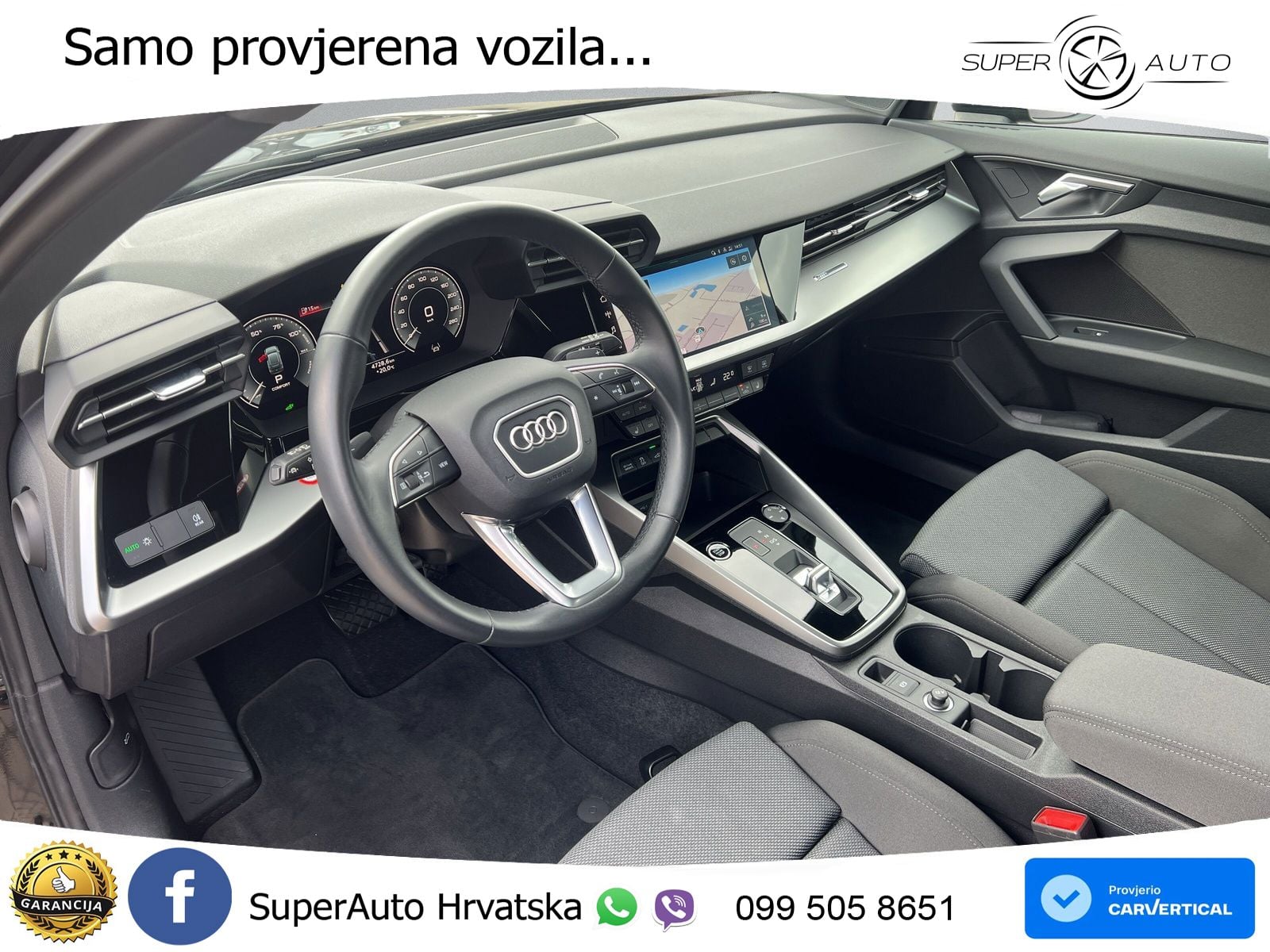Audi A3 40 TFSIe (204 KS) S tronic LED+GR SJED+ACC
