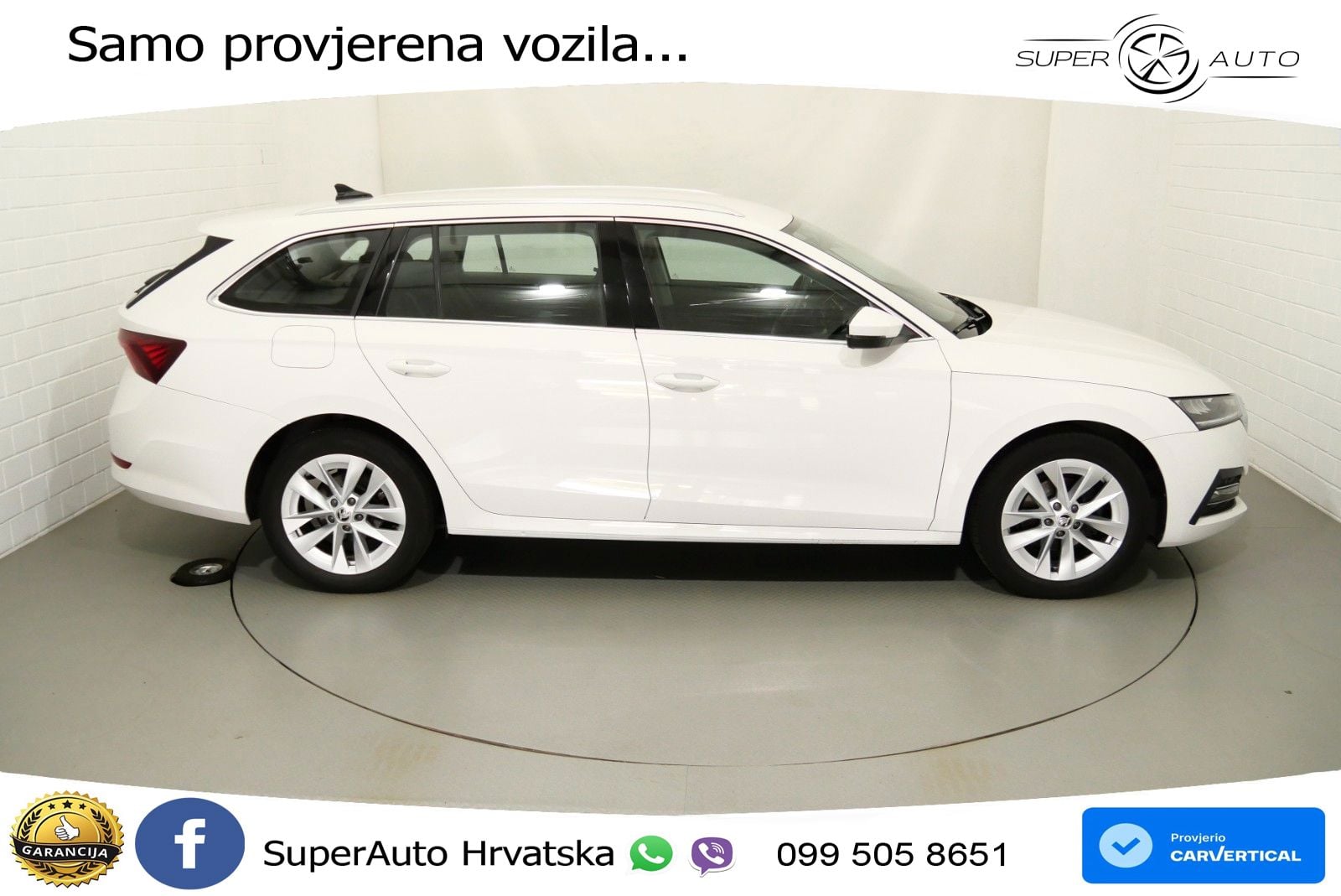 Škoda Octavia Combi 2.0 TDI (150 KS) DSG LED+GR SJED+ACC