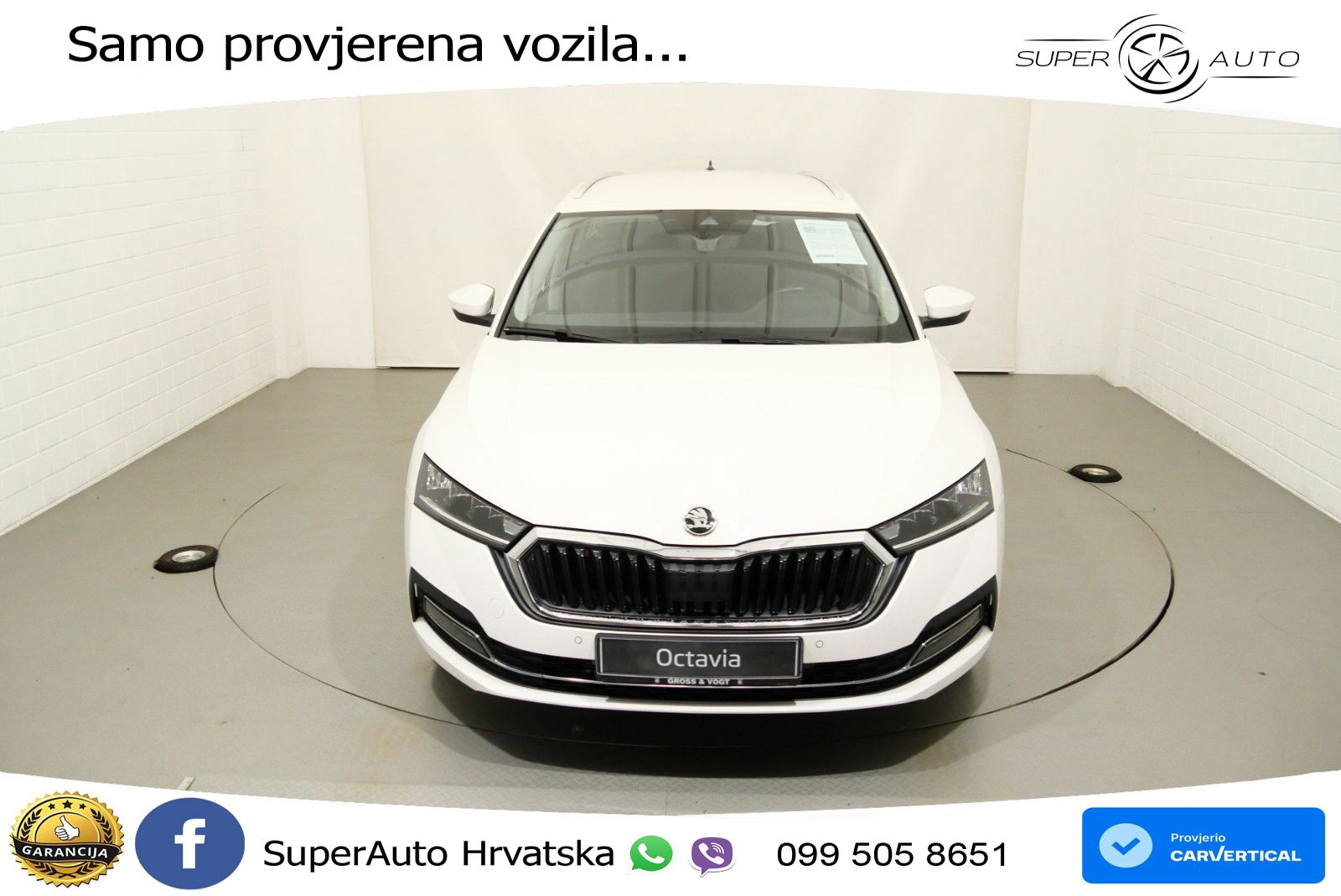 Škoda Octavia Combi 2.0 TDI (150 KS) DSG LED+GR SJED+ACC