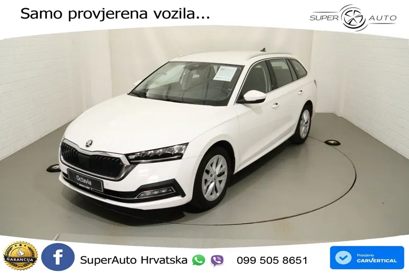 Škoda Octavia Combi 2.0 TDI (150 KS) DSG LED+GR SJED+ACC