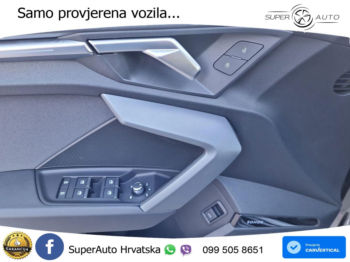 Audi A3 Sportback 40 TFSI (204 KS) quattro S tronic S line LED+GR SJED+ACC