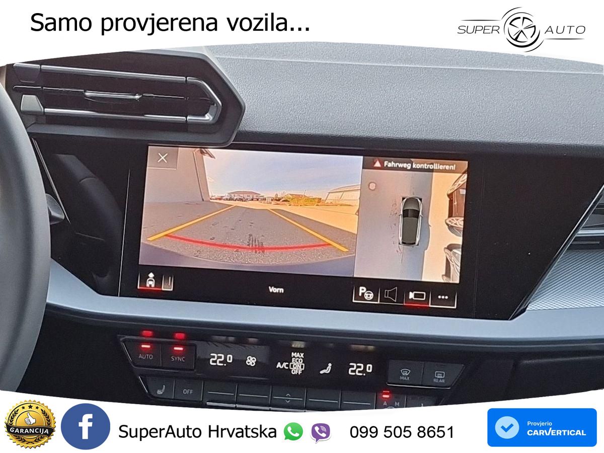 Audi A3 Sportback 40 TFSI (204 KS) quattro S tronic S line LED+GR SJED+ACC