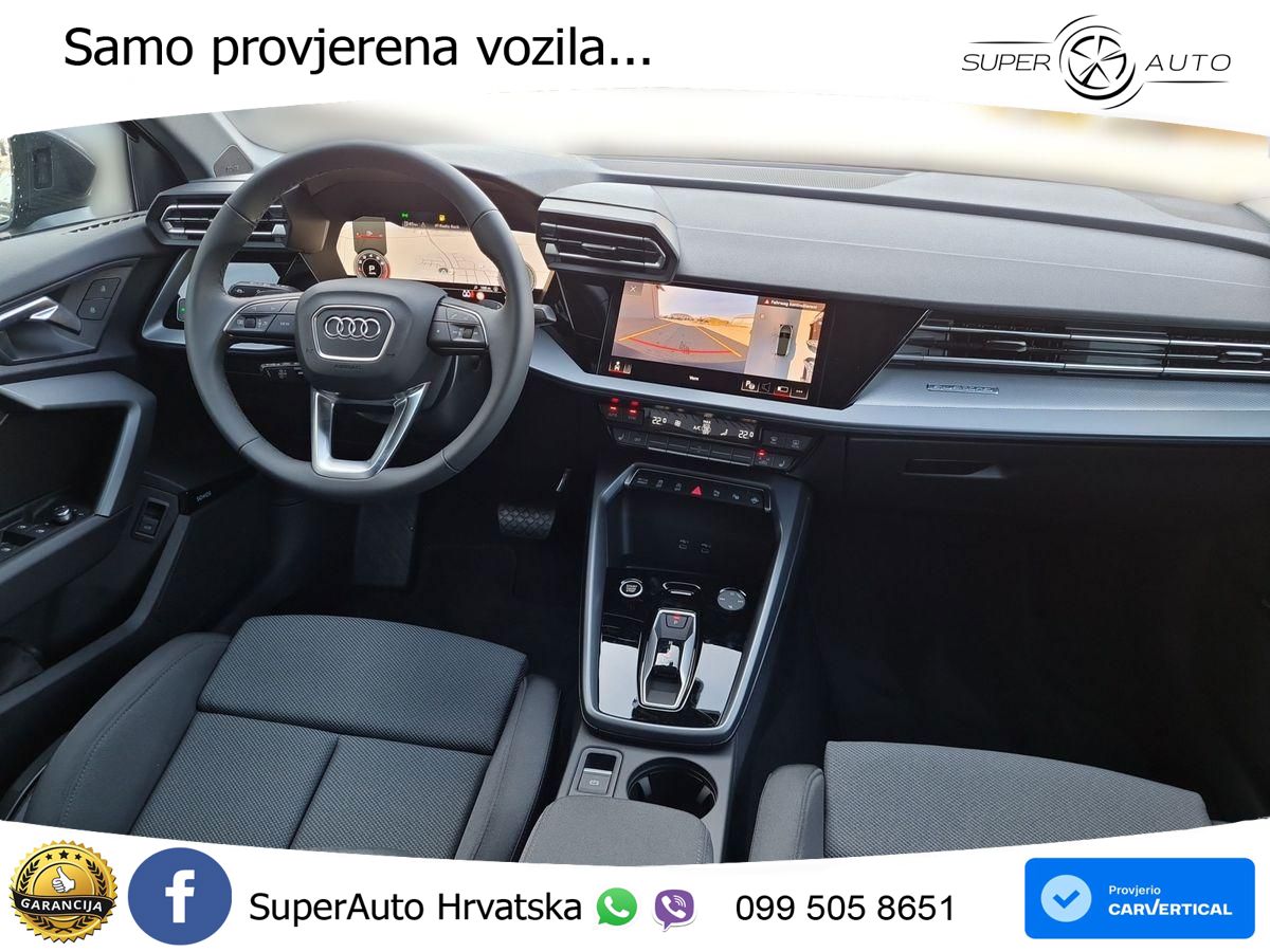 Audi A3 Sportback 40 TFSI (204 KS) quattro S tronic S line LED+GR SJED+ACC