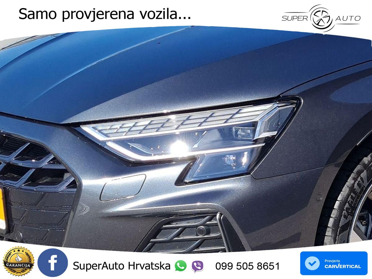 Audi A3 Sportback 40 TFSI (204 KS) quattro S tronic S line LED+GR SJED+ACC