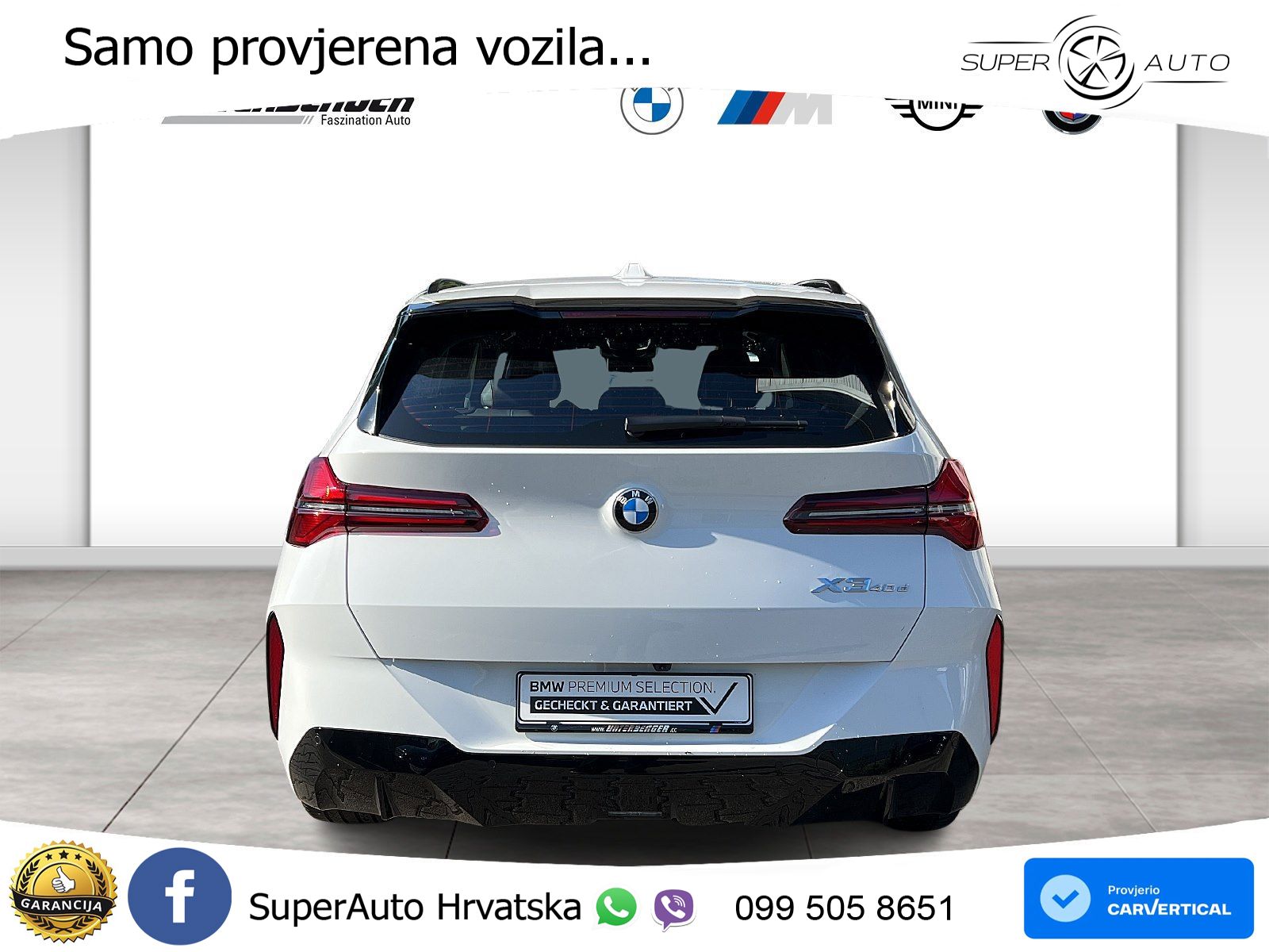 BMW X3 40d xDrive Steptronic M Sport LED+GR SJED+ACC