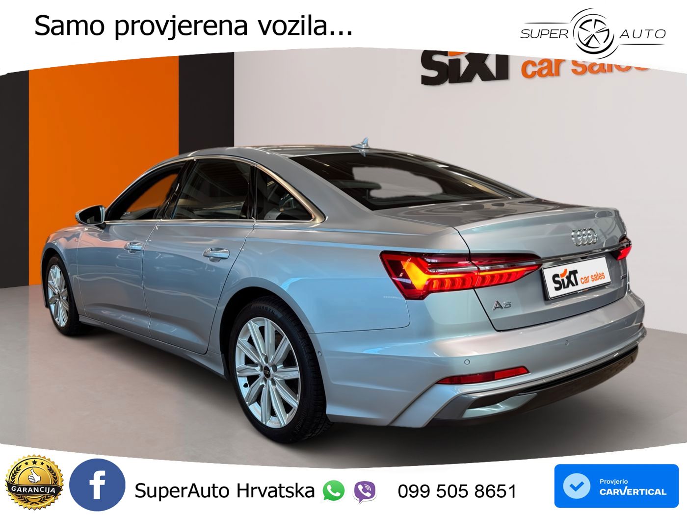 Audi A6 45 TFSI (265 KS) quattro ultra S tronic S line MATRIX+GR SJED+KAM