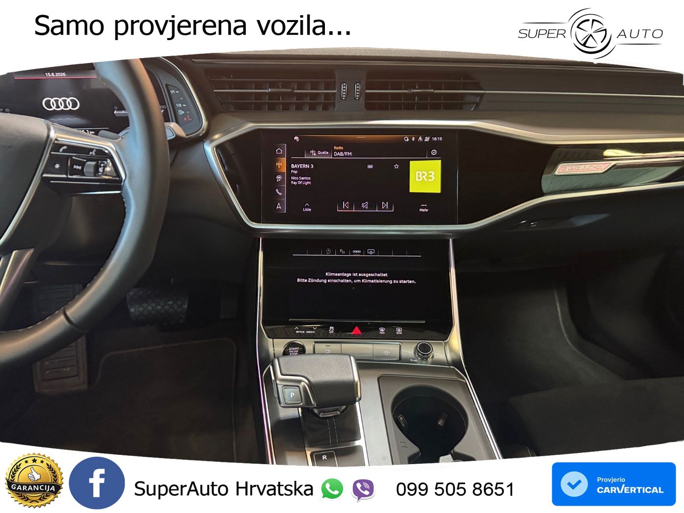 Audi A6 45 TFSI (265 KS) quattro ultra S tronic S line MATRIX+GR SJED+KAM