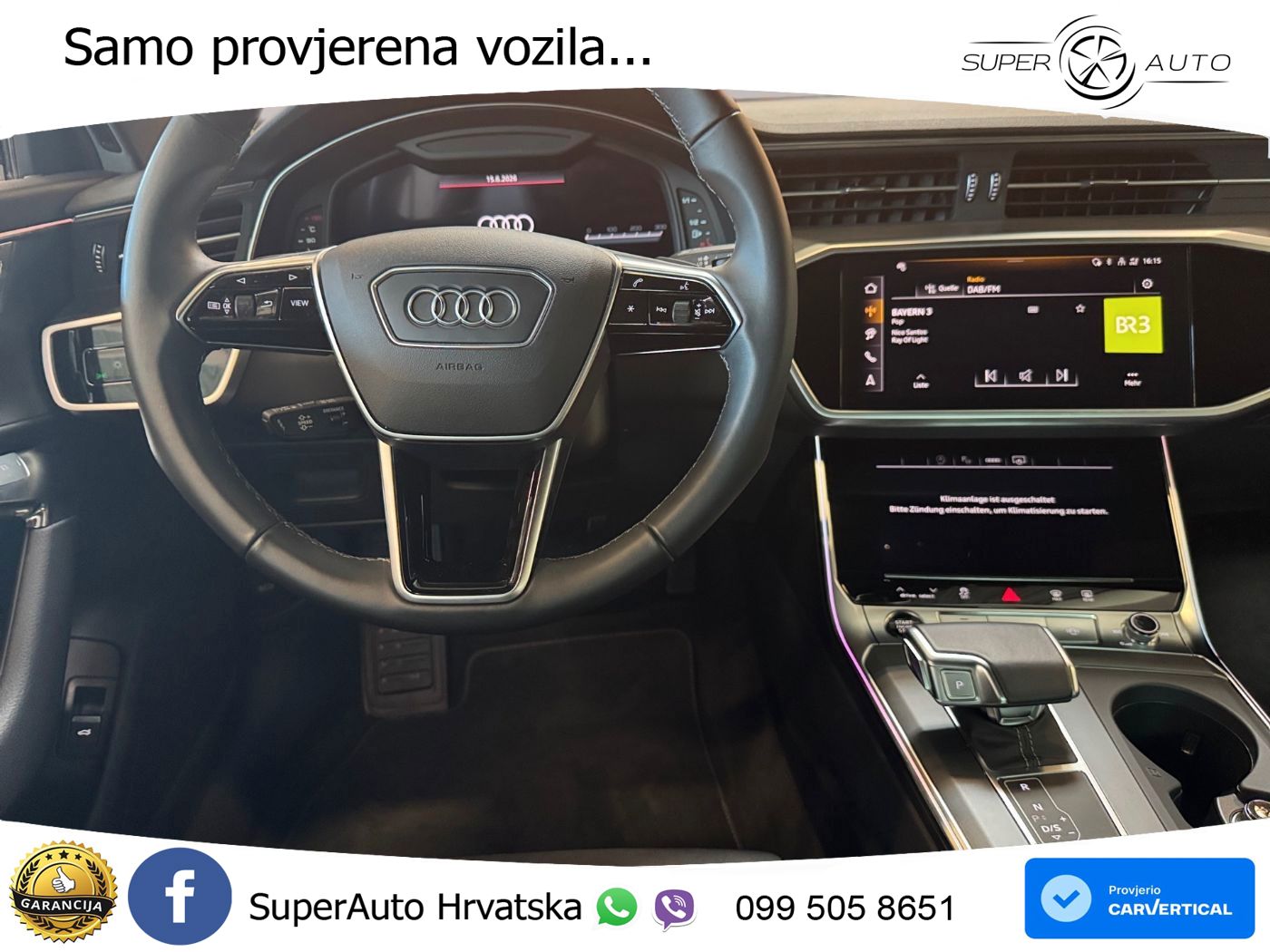 Audi A6 45 TFSI (265 KS) quattro ultra S tronic S line MATRIX+GR SJED+KAM