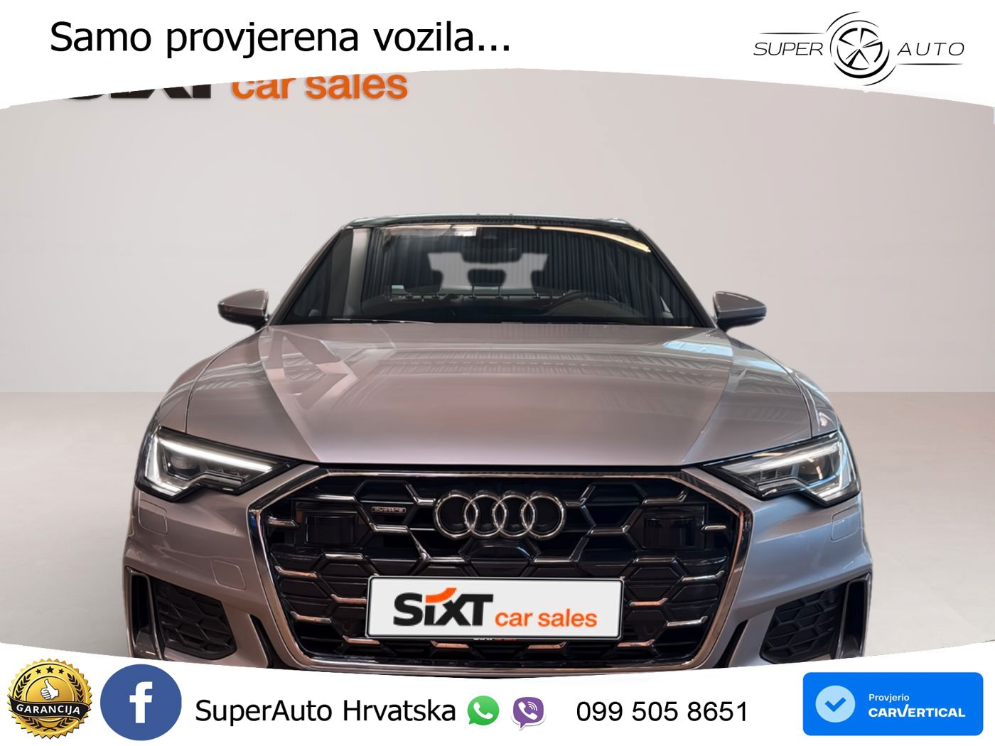 Audi A6 45 TFSI (265 KS) quattro ultra S tronic S line MATRIX+GR SJED+KAM