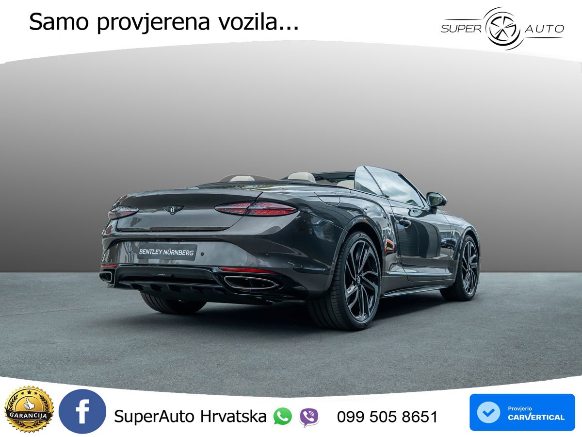 Bentley Continental GTC IV 4.0 V8 TFSi (680 KS) AWD DCT ZRAČNI+ACC+GR SJED+360