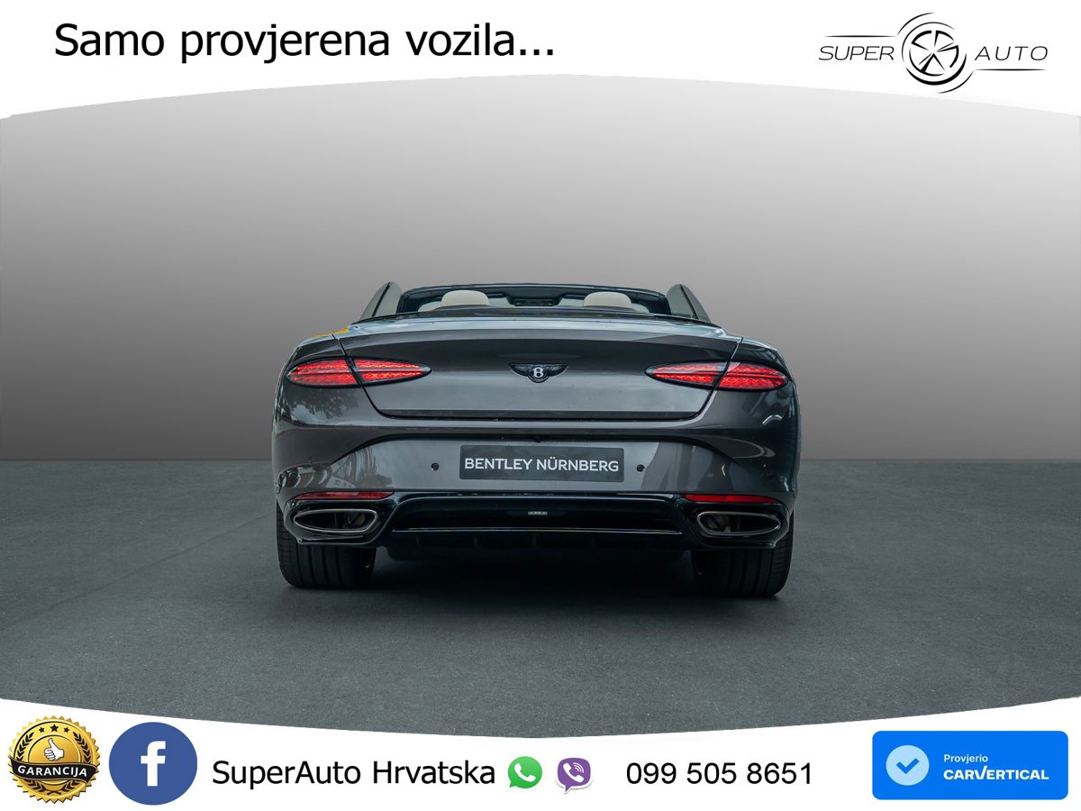 Bentley Continental GTC IV 4.0 V8 TFSi (680 KS) AWD DCT ZRAČNI+ACC+GR SJED+360