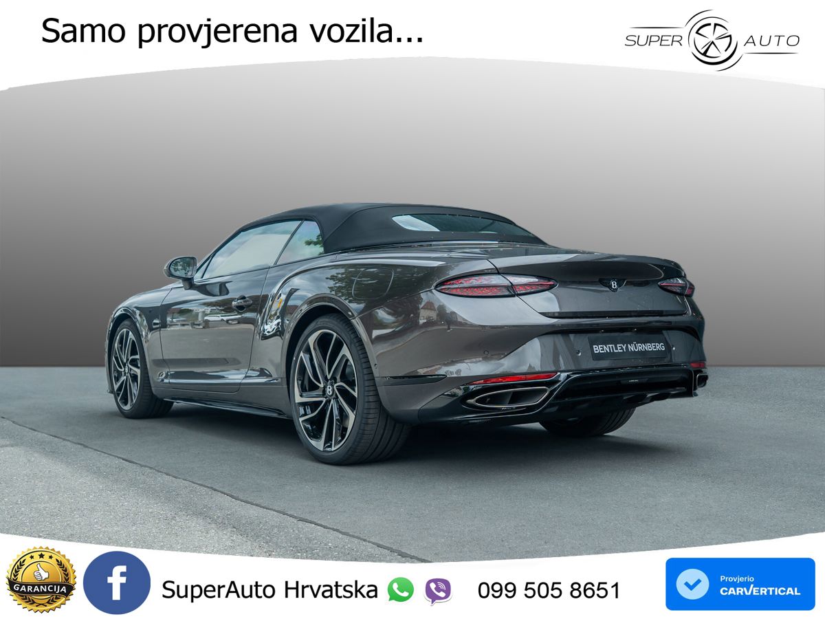 Bentley Continental GTC IV 4.0 V8 TFSi (680 KS) AWD DCT ZRAČNI+ACC+GR SJED+360