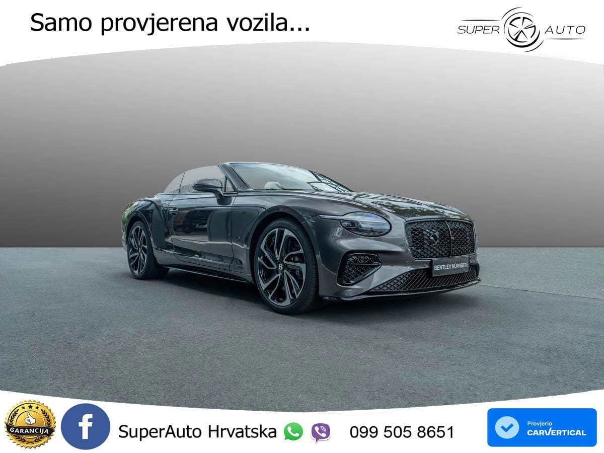 Bentley Continental GTC IV 4.0 V8 TFSi (680 KS) AWD DCT ZRAČNI+ACC+GR SJED+360
