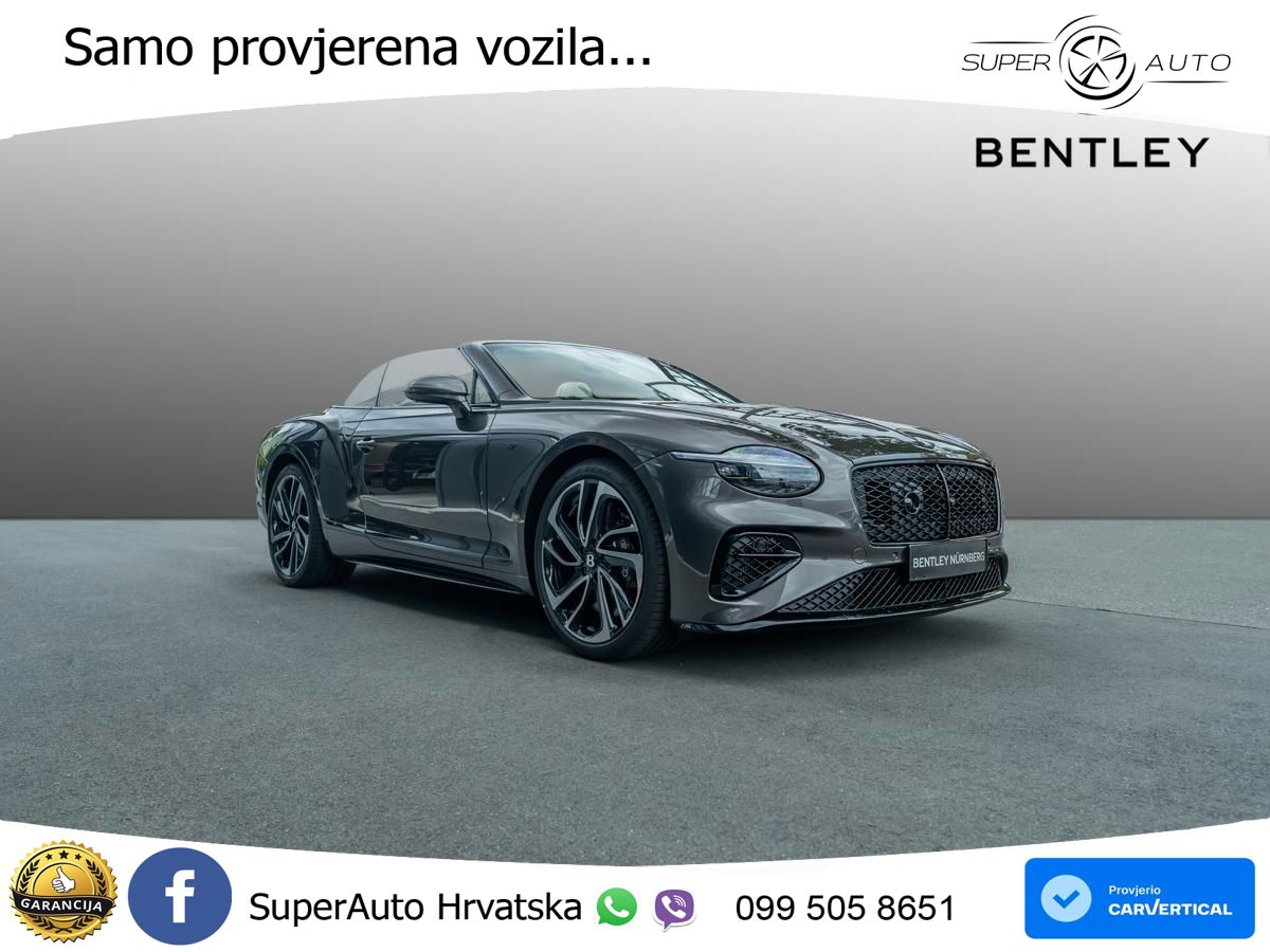 Bentley Continental GTC IV 4.0 V8 TFSi (680 KS) AWD DCT ZRAČNI+ACC+GR SJED+360