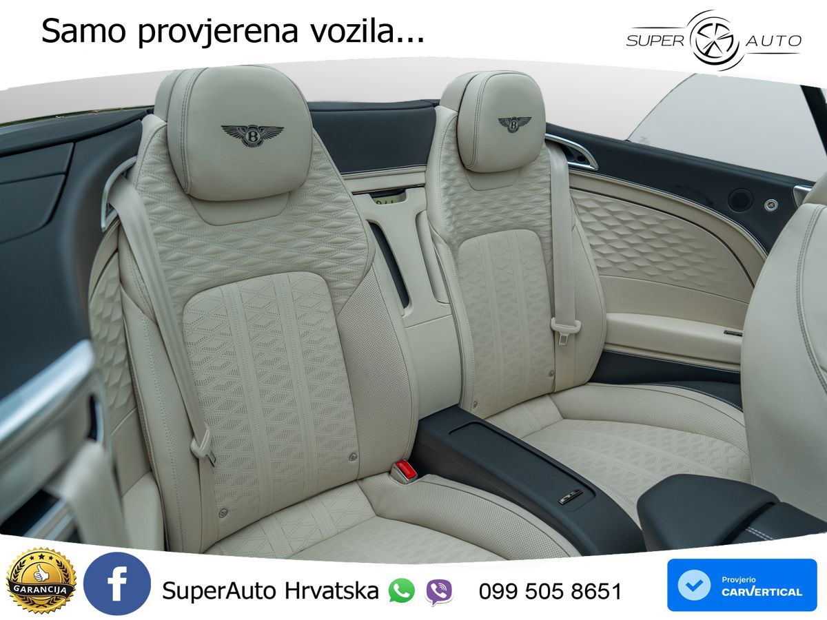 Bentley Continental GTC IV 4.0 V8 TFSi (680 KS) AWD DCT ZRAČNI+ACC+GR SJED+360