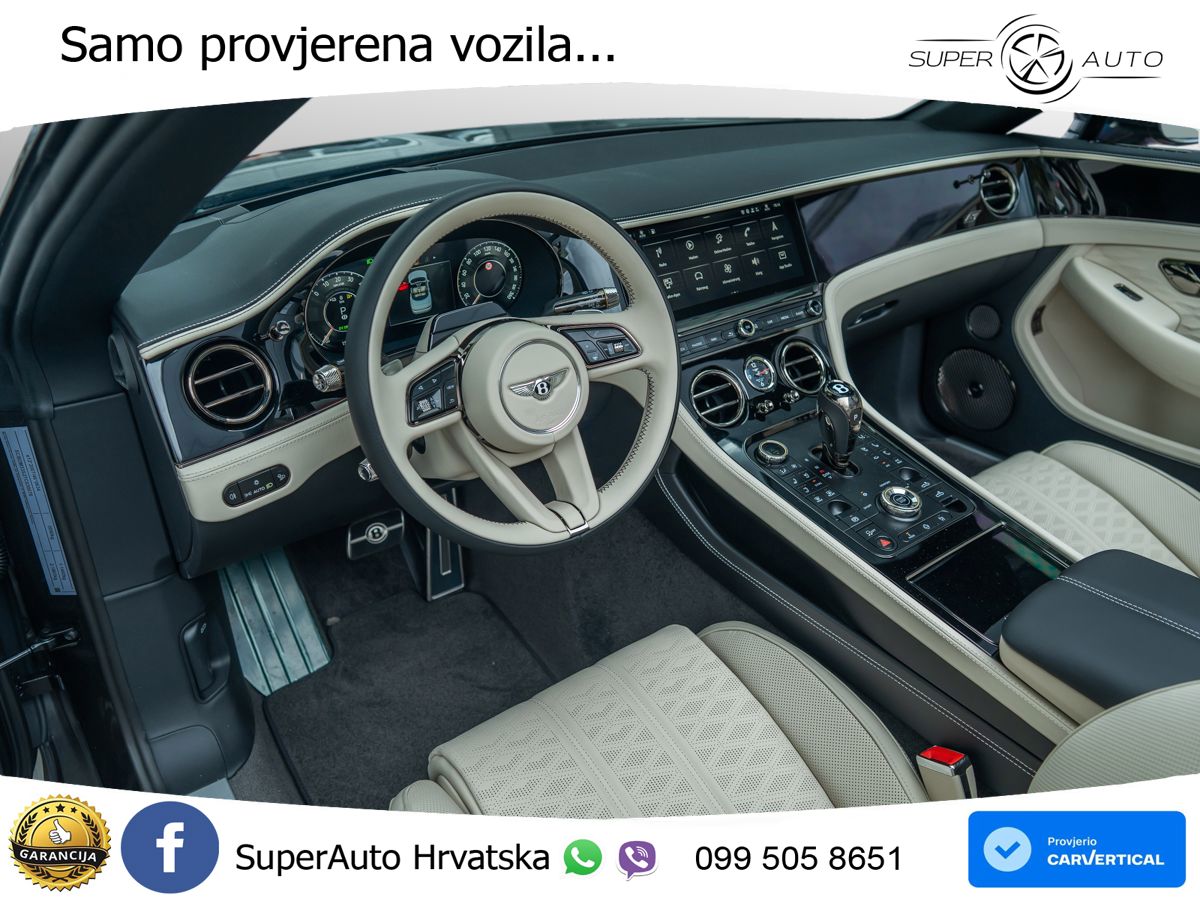 Bentley Continental GTC IV 4.0 V8 TFSi (680 KS) AWD DCT ZRAČNI+ACC+GR SJED+360
