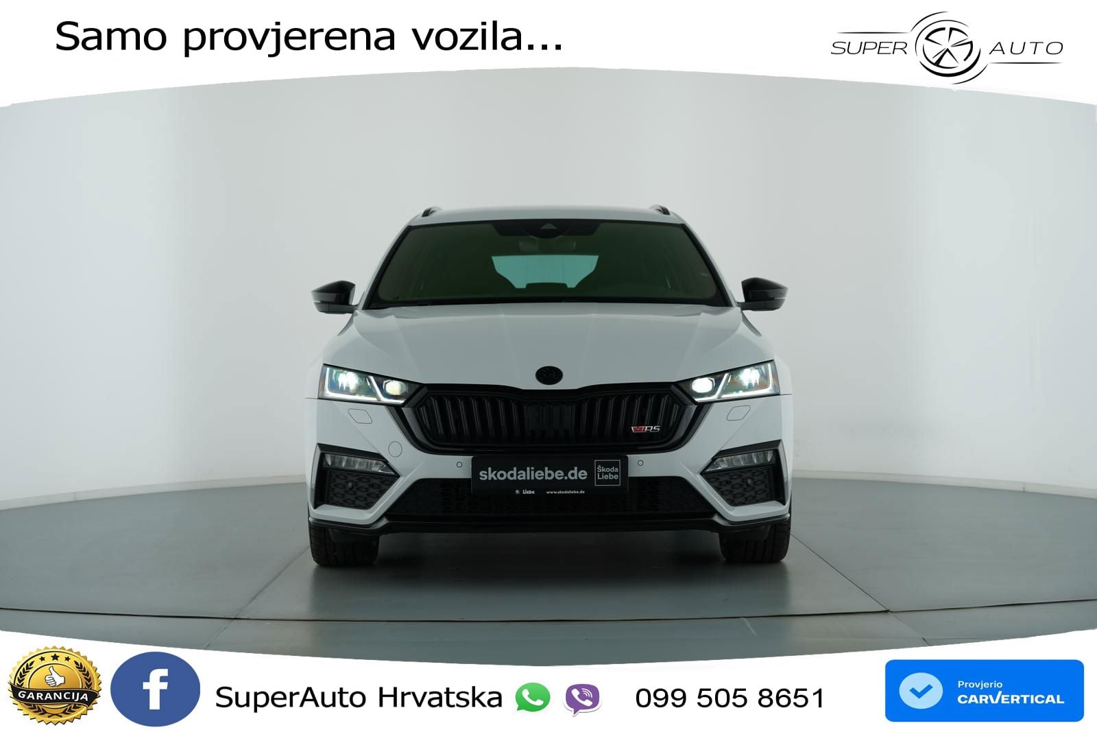 Škoda Octavia Combi RS 2.0 TSI (245 KS) LED+GR SJED+ACC