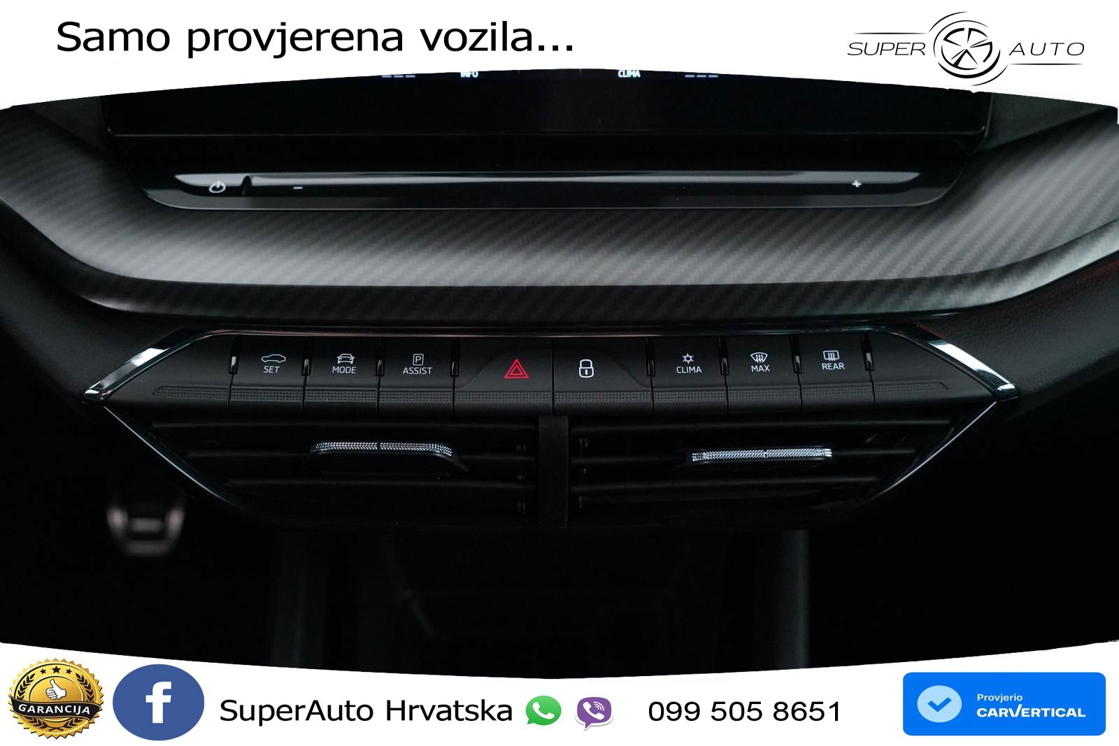 Škoda Octavia Combi RS 2.0 TSI (245 KS) LED+GR SJED+ACC