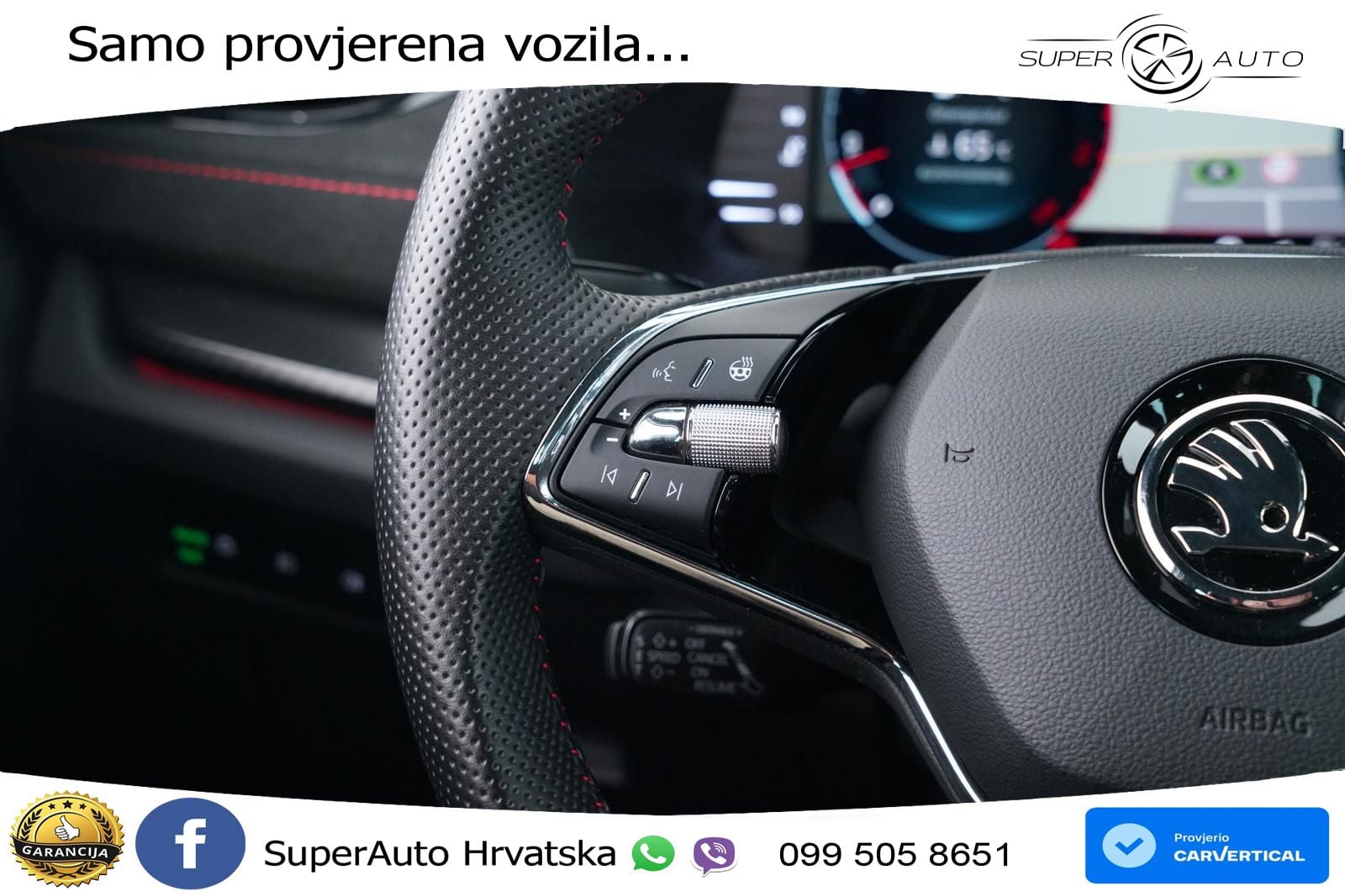 Škoda Octavia Combi RS 2.0 TSI (245 KS) LED+GR SJED+ACC
