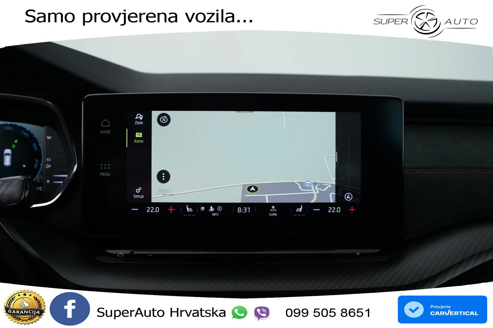 Škoda Octavia Combi RS 2.0 TSI (245 KS) LED+GR SJED+ACC