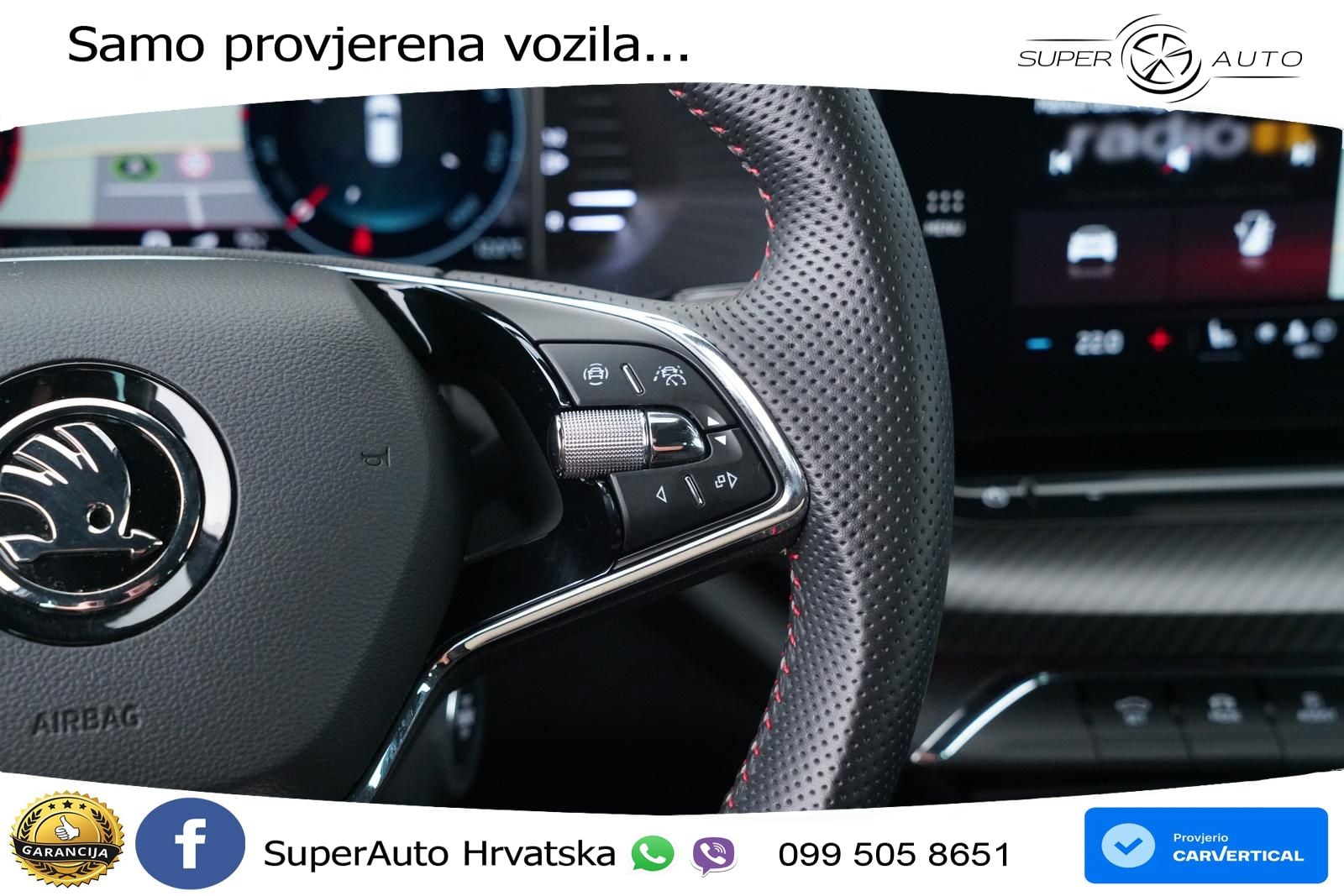 Škoda Octavia Combi RS 2.0 TSI (245 KS) LED+GR SJED+ACC