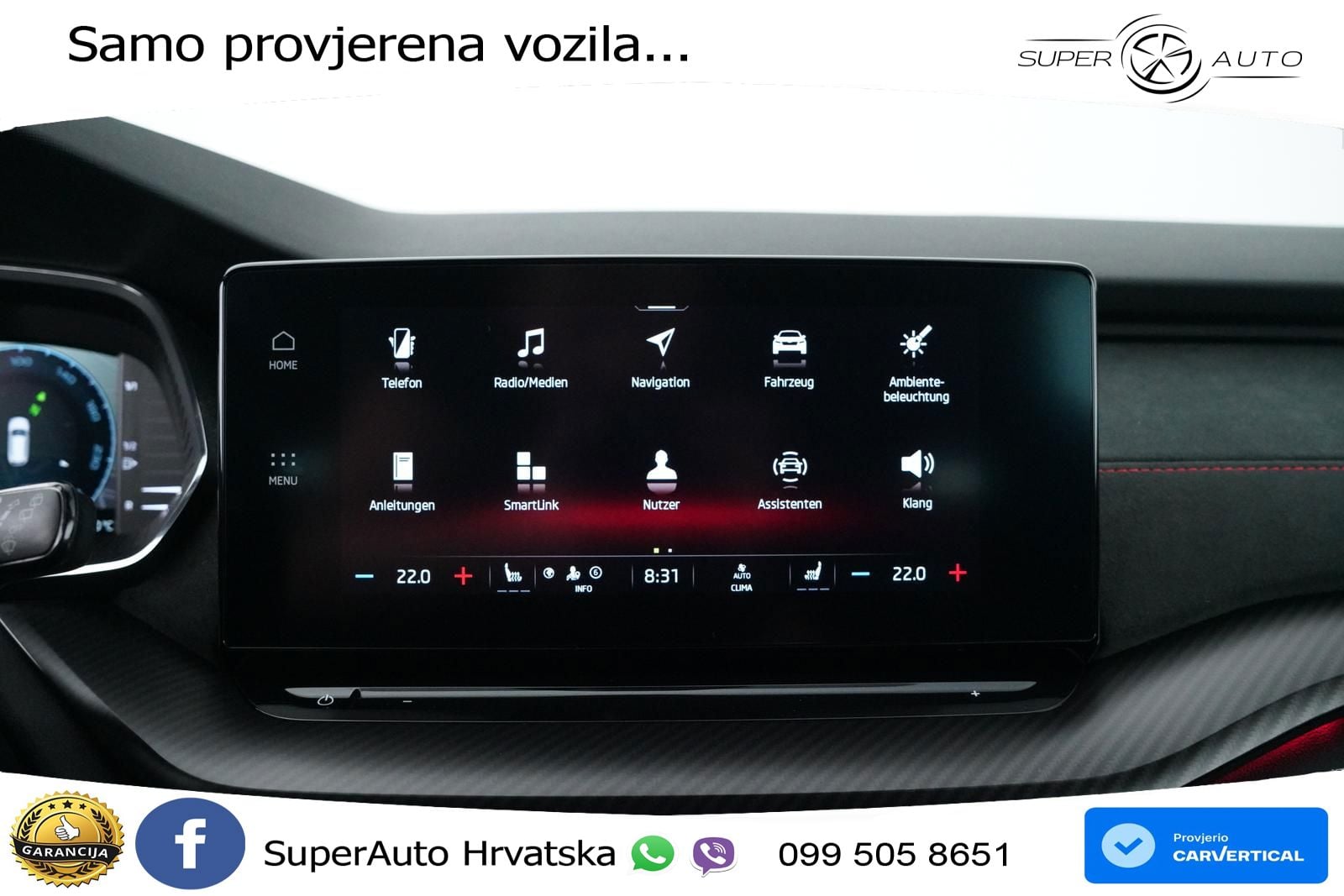 Škoda Octavia Combi RS 2.0 TSI (245 KS) LED+GR SJED+ACC