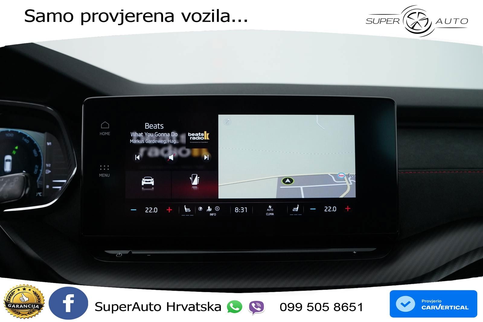 Škoda Octavia Combi RS 2.0 TSI (245 KS) LED+GR SJED+ACC