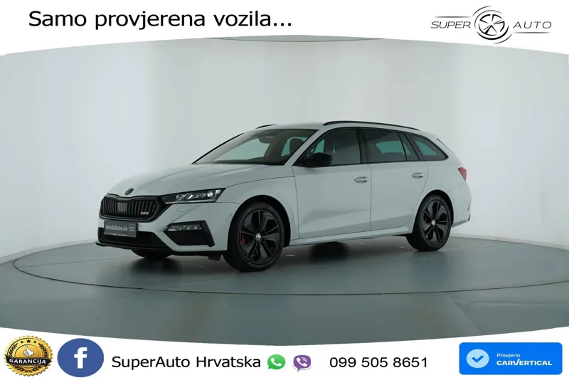 Škoda Octavia Combi RS 2.0 TSI (245 KS) LED+GR SJED+ACC