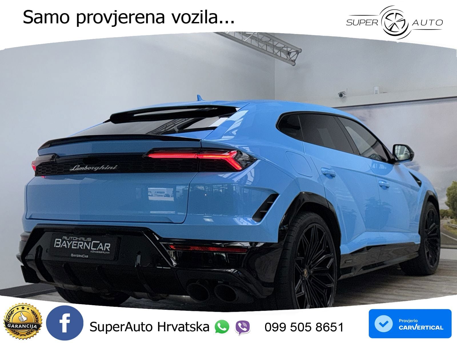 Lamborghini Urus SE 4.0 V8 (800 KS) 4WD Automatic LED+GR SJED+ACC