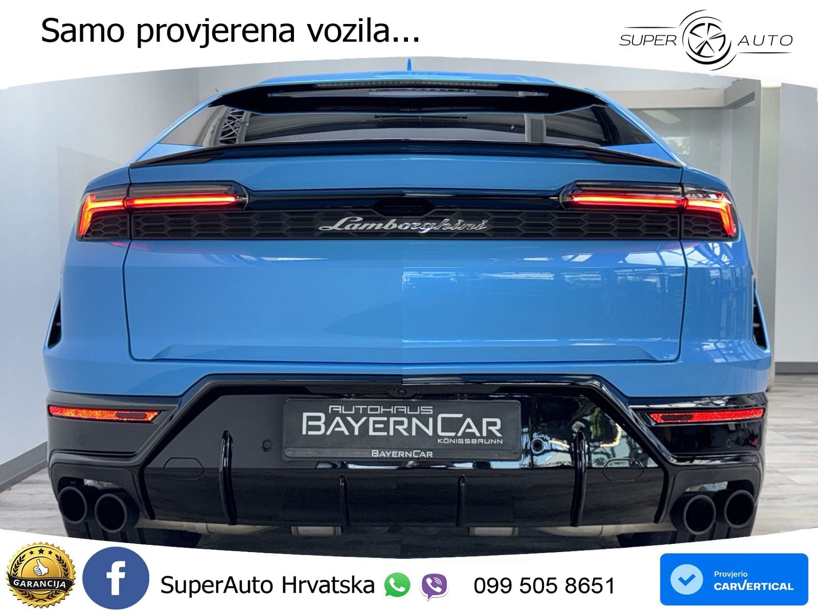Lamborghini Urus SE 4.0 V8 (800 KS) 4WD Automatic LED+GR SJED+ACC