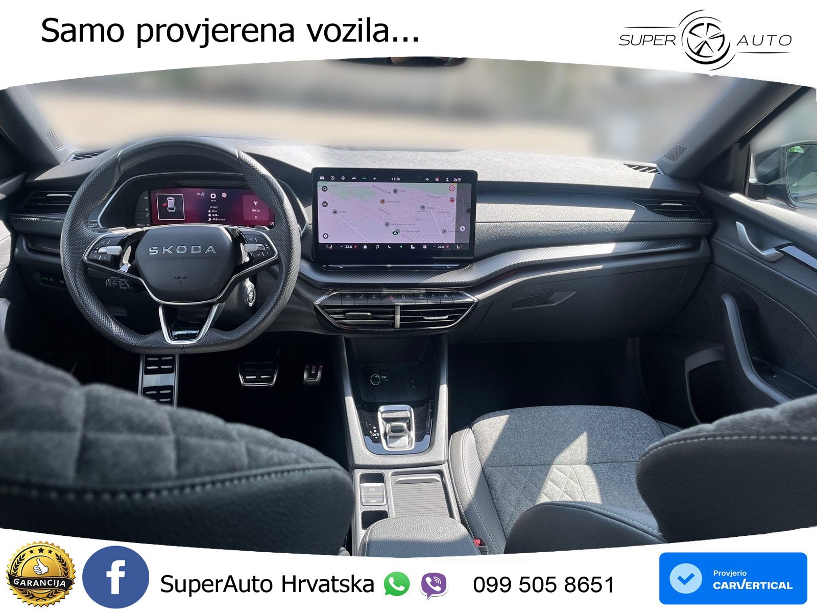 Škoda Octavia Combi 2.0 TDI (150 KS) DSG SportLine LED+GR SJED+ACC