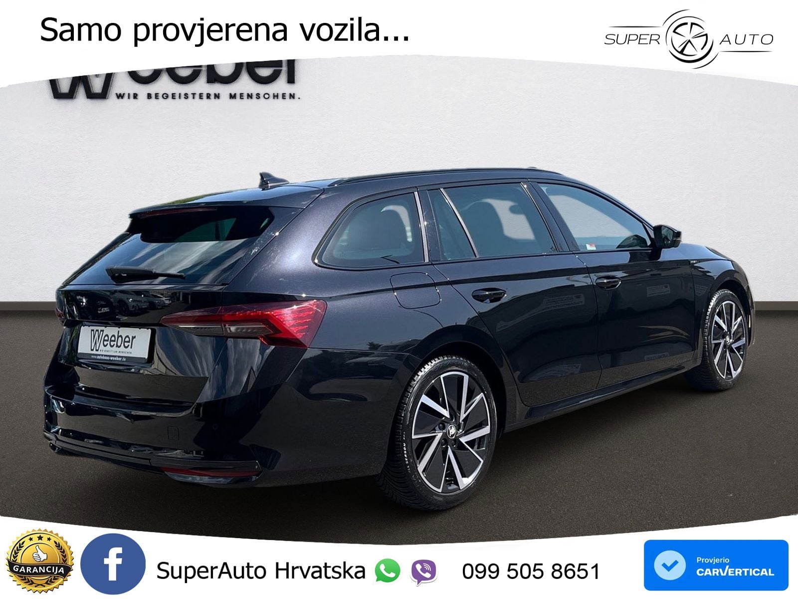 Škoda Octavia Combi 2.0 TDI (150 KS) DSG SportLine LED+GR SJED+ACC