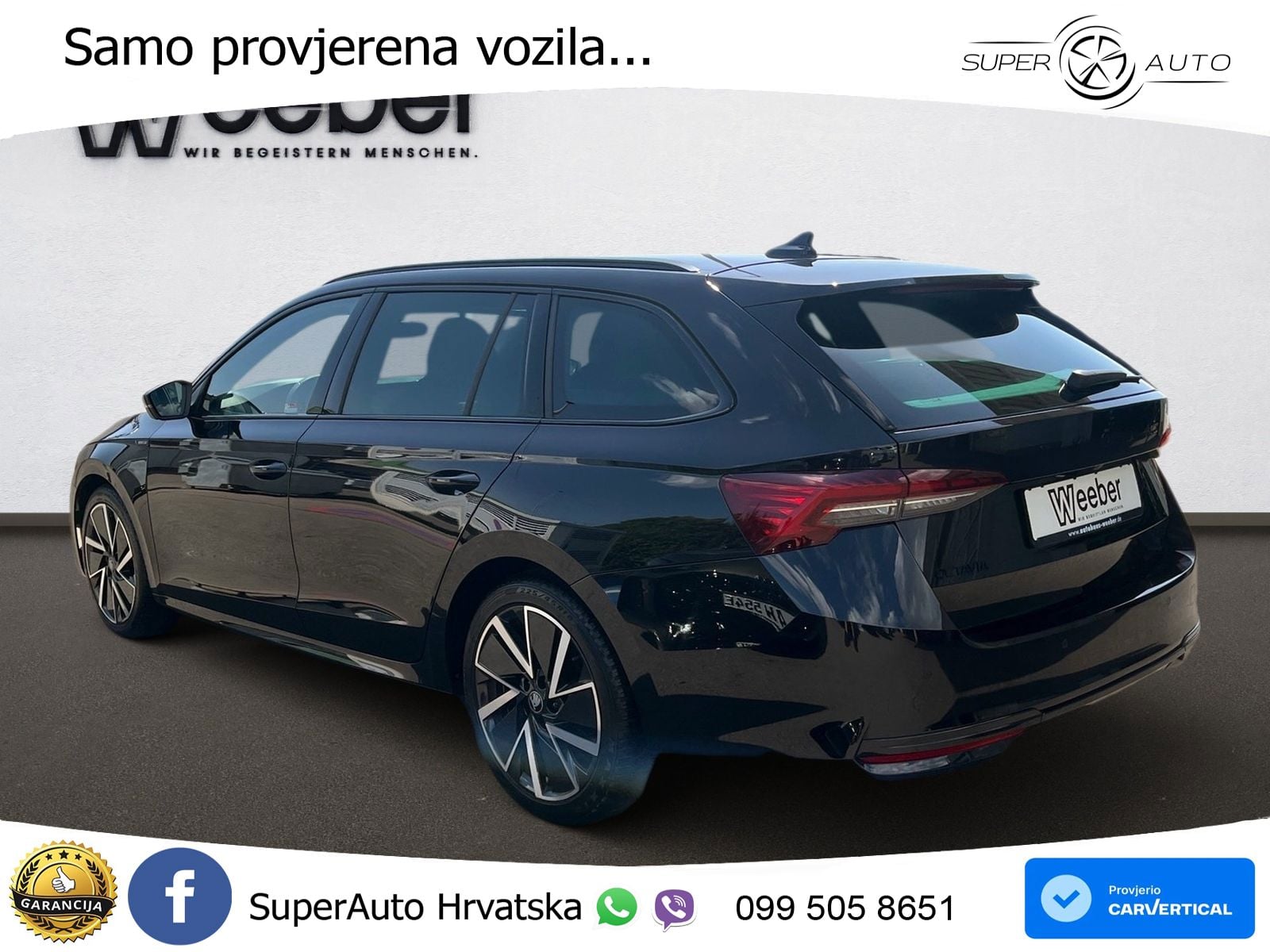 Škoda Octavia Combi 2.0 TDI (150 KS) DSG SportLine LED+GR SJED+ACC
