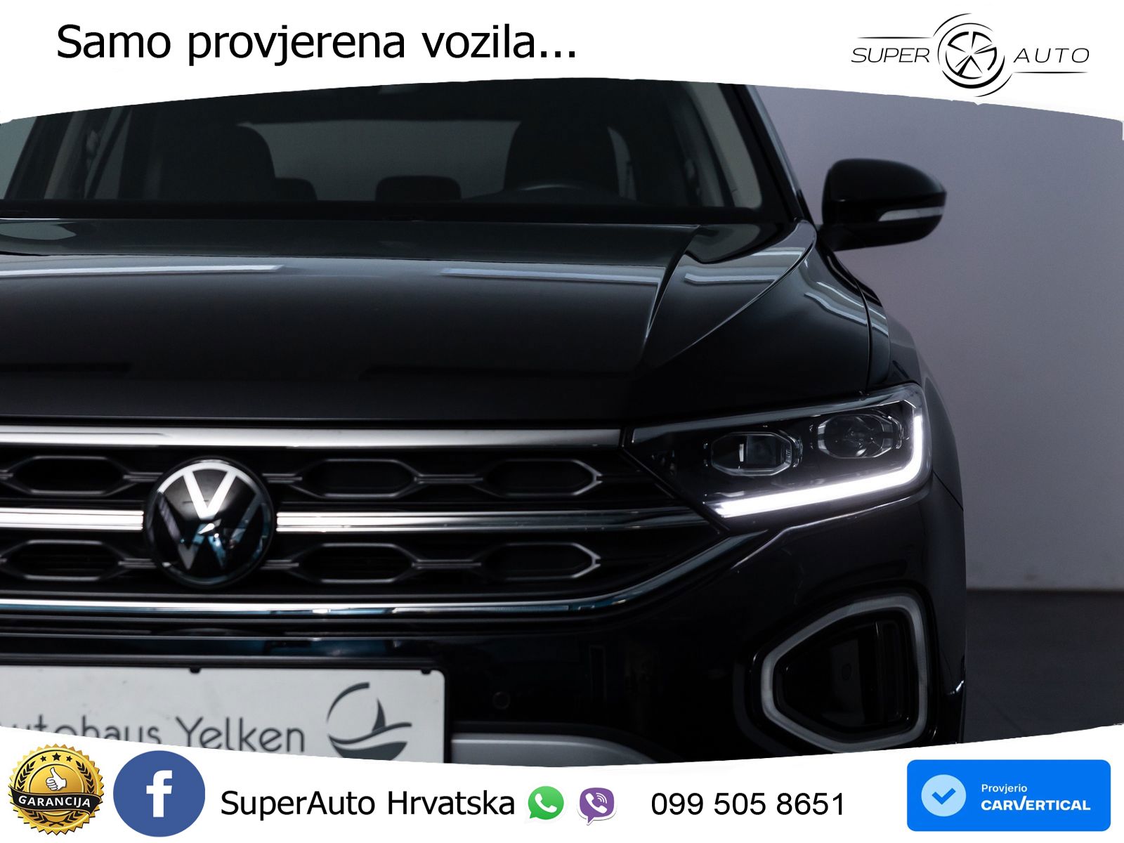Volkswagen T-Roc 1.5 TSI (150 KS) DSG LED+GR SJED+ACC