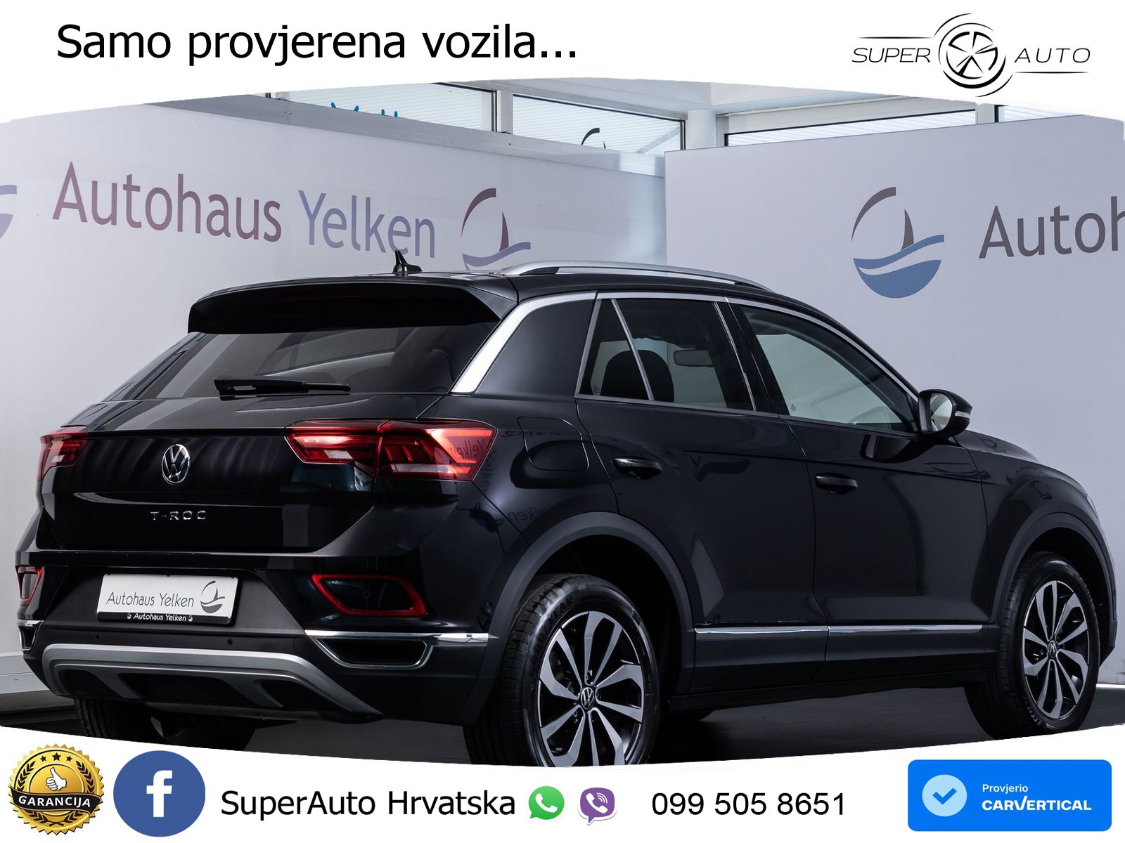 Volkswagen T-Roc 1.5 TSI (150 KS) DSG LED+GR SJED+ACC