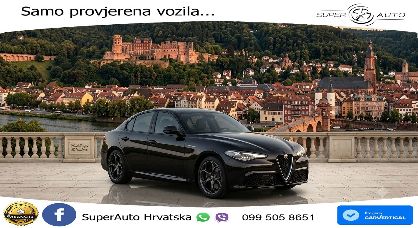 Alfa Romeo Giulia 2.0 Turbo (280 KS) Q4 Automatic LED+GR SJED+ACC