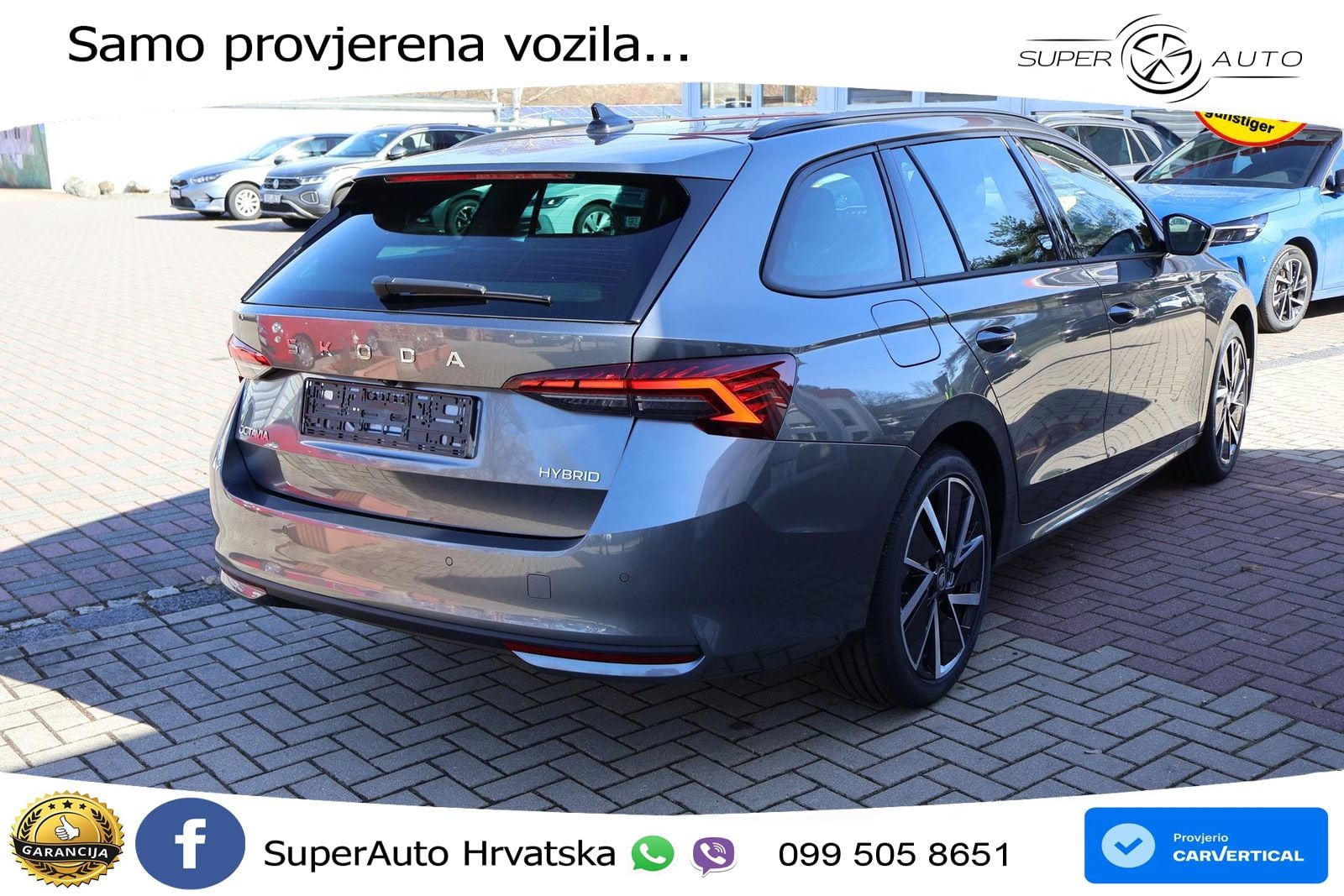 Škoda Octavia Combi 1.5 TSI (150 KS) DSG LED+GR SJED+ACC