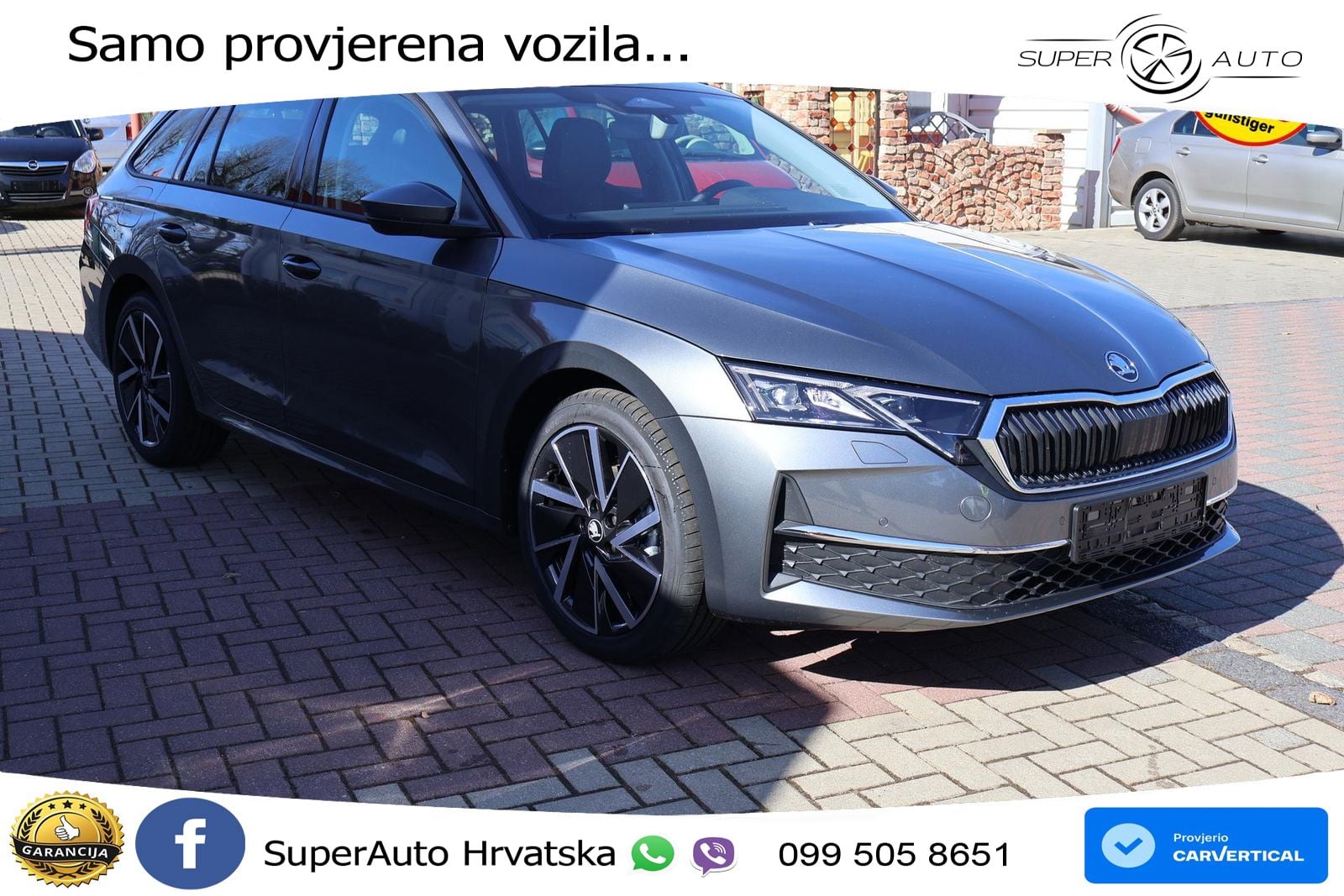 Škoda Octavia Combi 1.5 TSI (150 KS) DSG LED+GR SJED+ACC