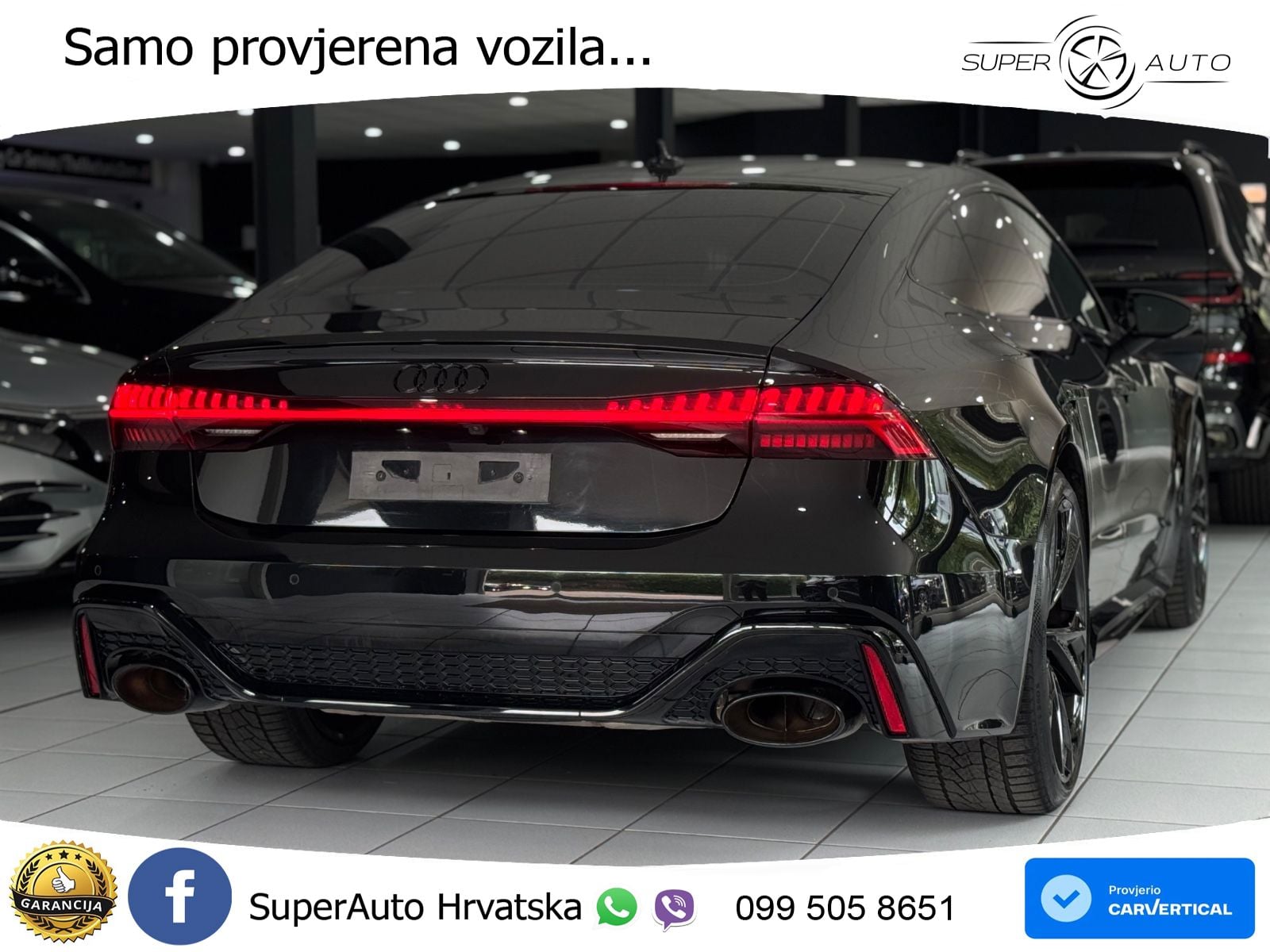 Audi RS7 4.0 TFSI V8 (600 KS) quattro tiptronic
