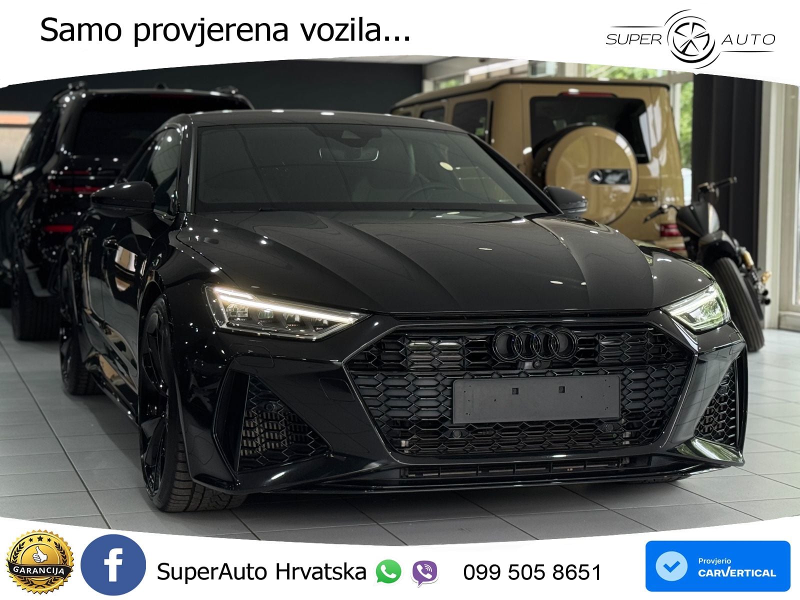 Audi RS7 4.0 TFSI V8 (600 KS) quattro tiptronic