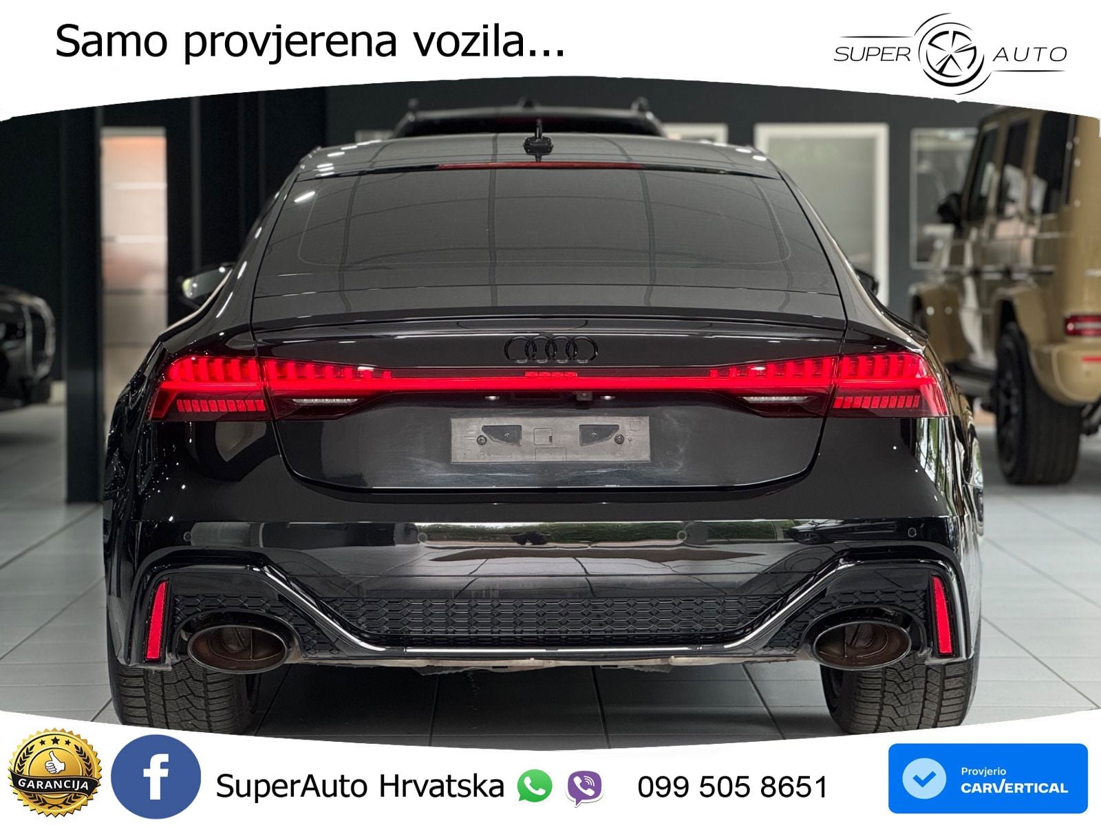 Audi RS7 4.0 TFSI V8 (600 KS) quattro tiptronic